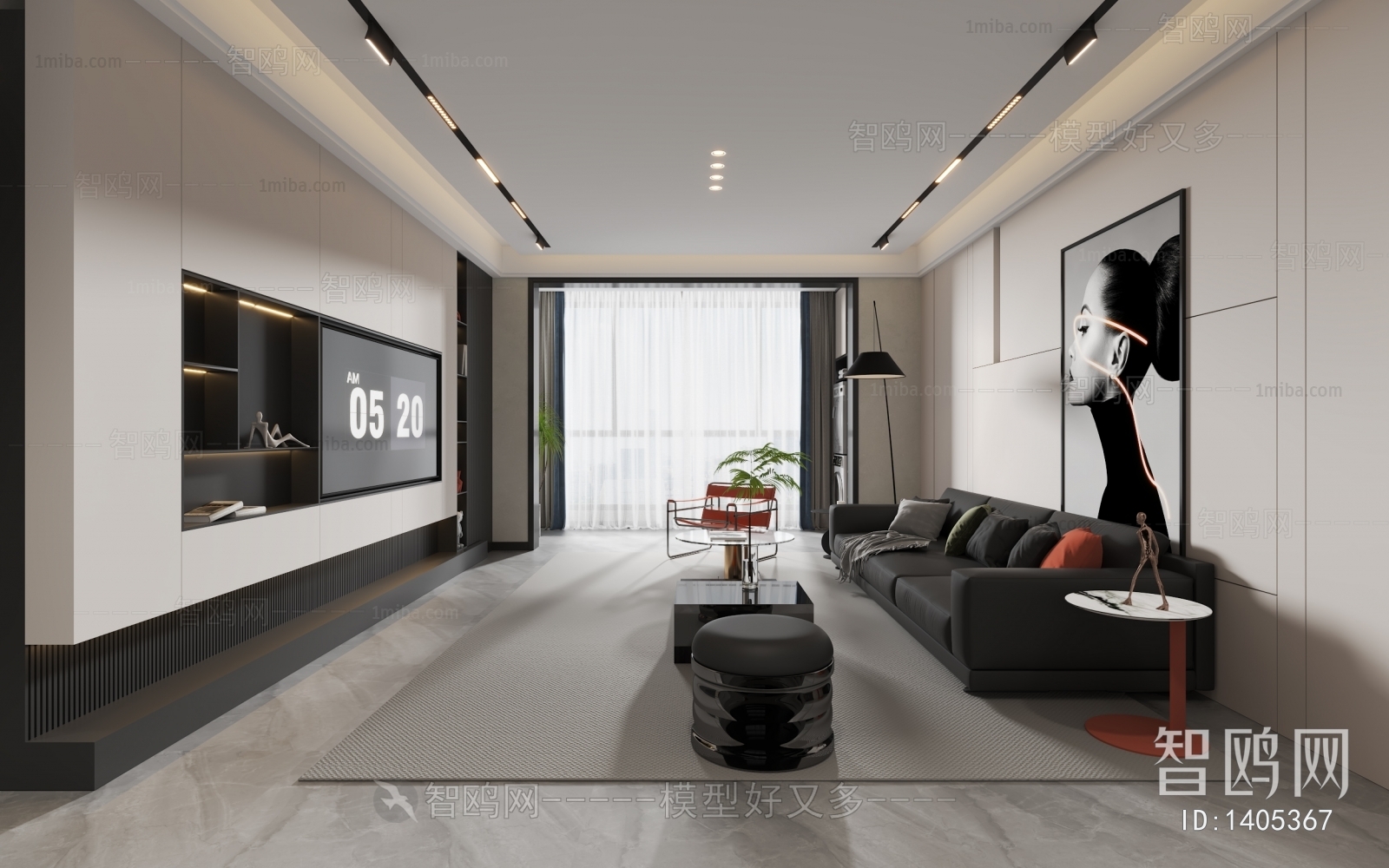 Modern A Living Room