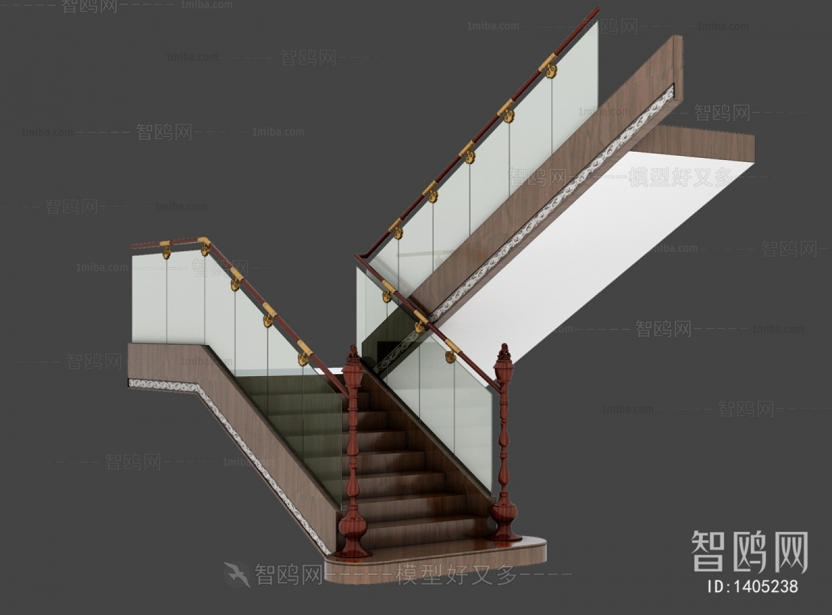 Modern Stair Balustrade/elevator