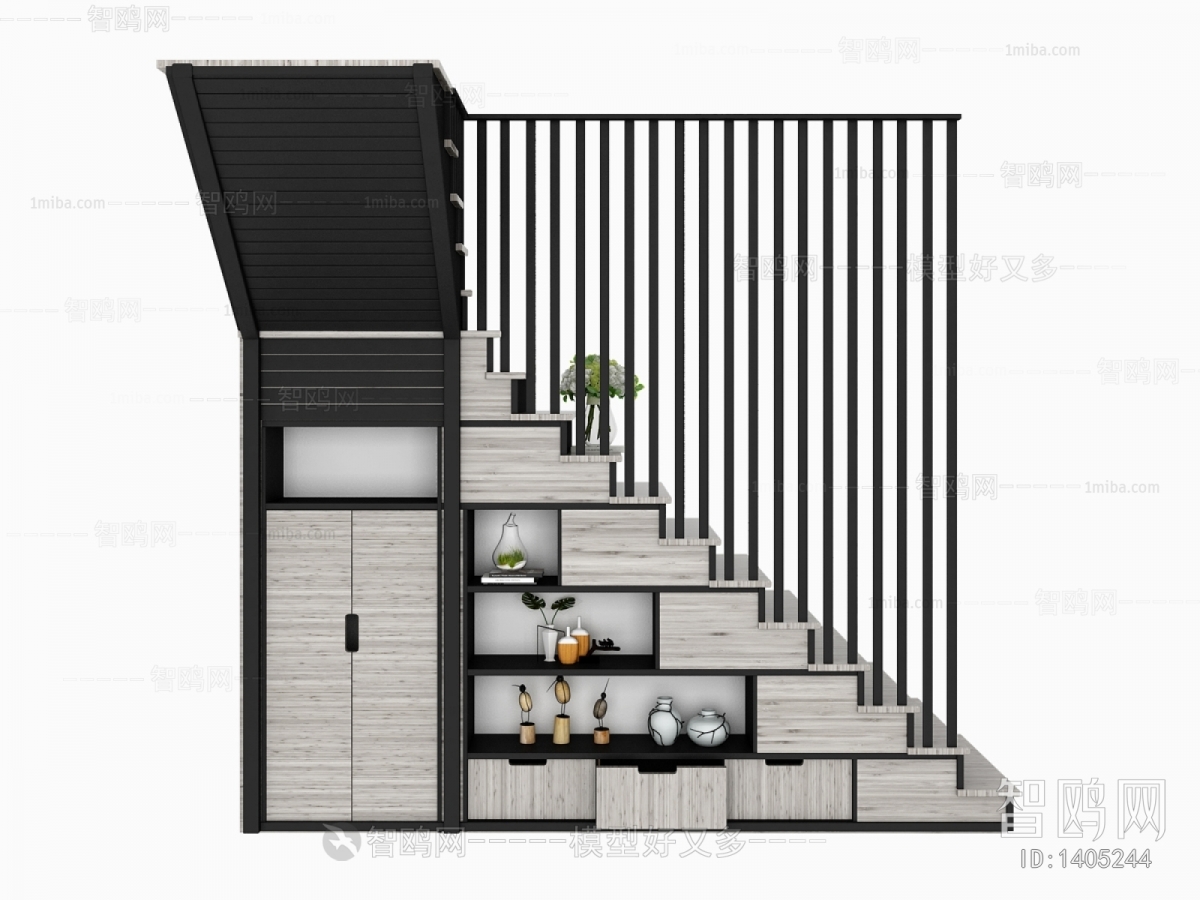 Modern Stair Balustrade/elevator