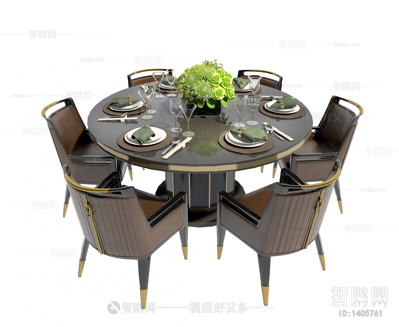 Post Modern Style Dining Table And Chairs