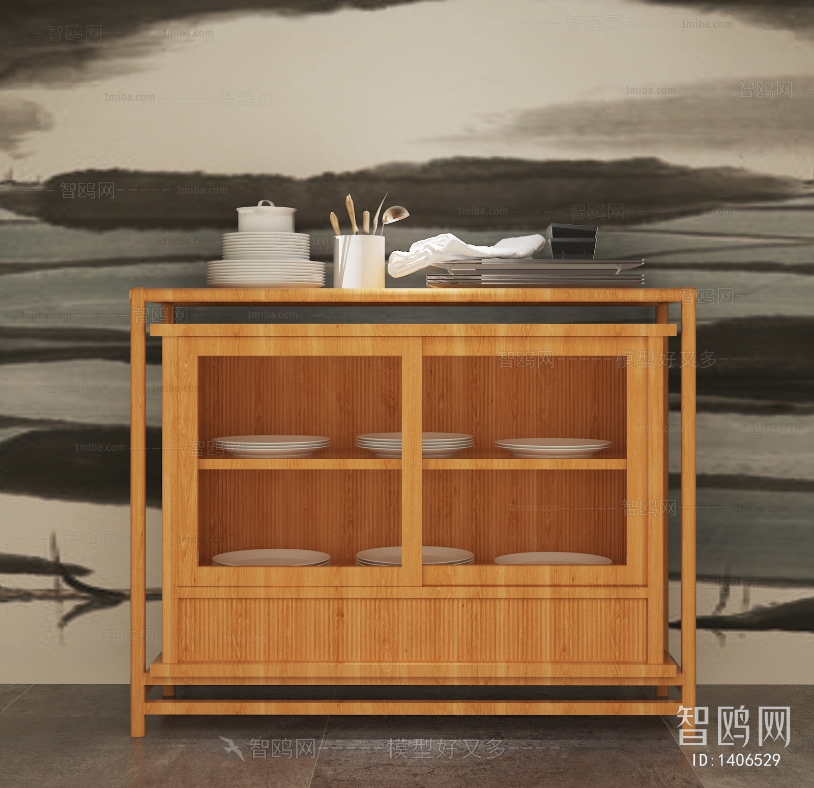 Chinese Style Kitchen Cabinet