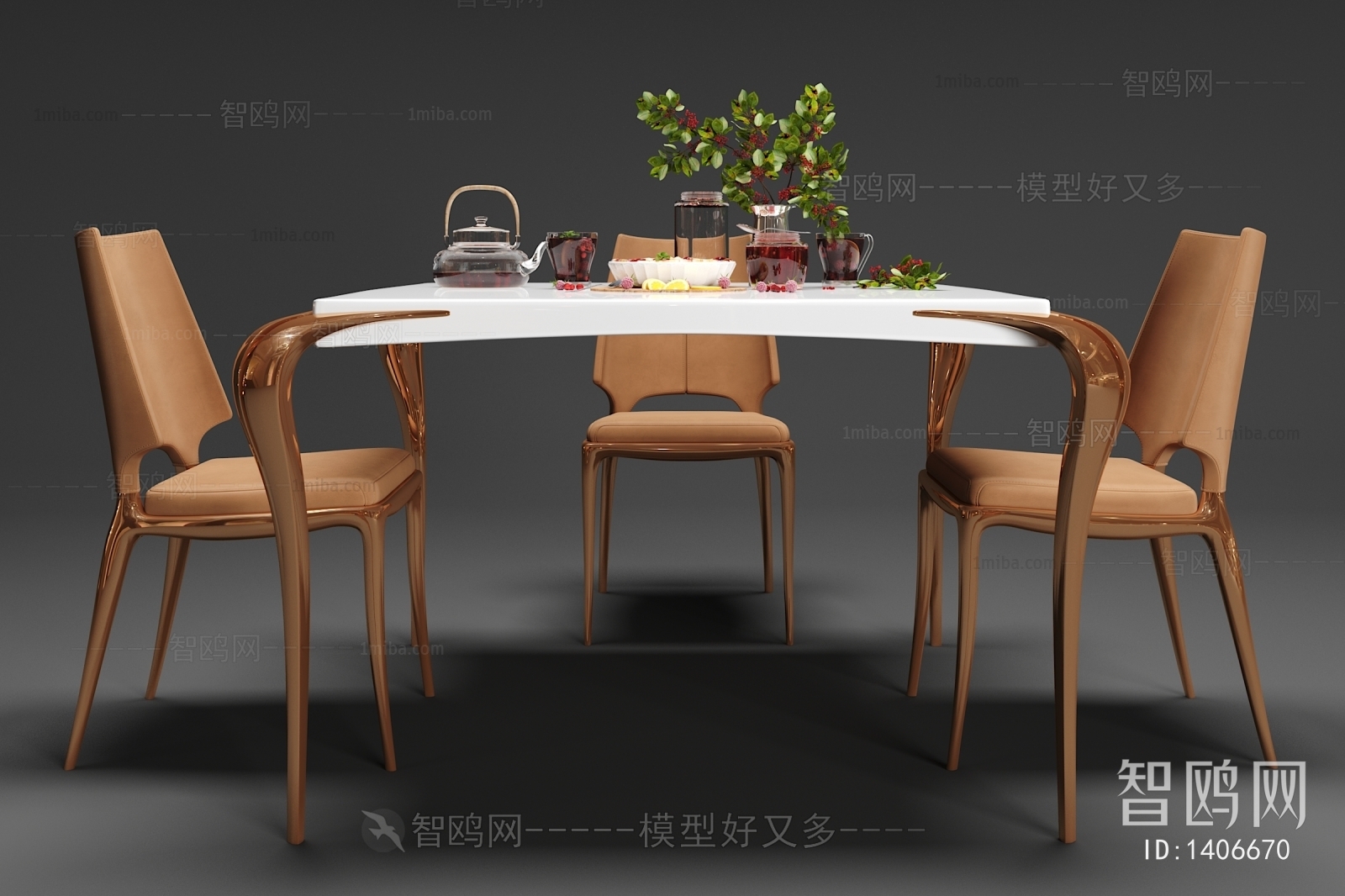 Nordic Style Dining Table And Chairs