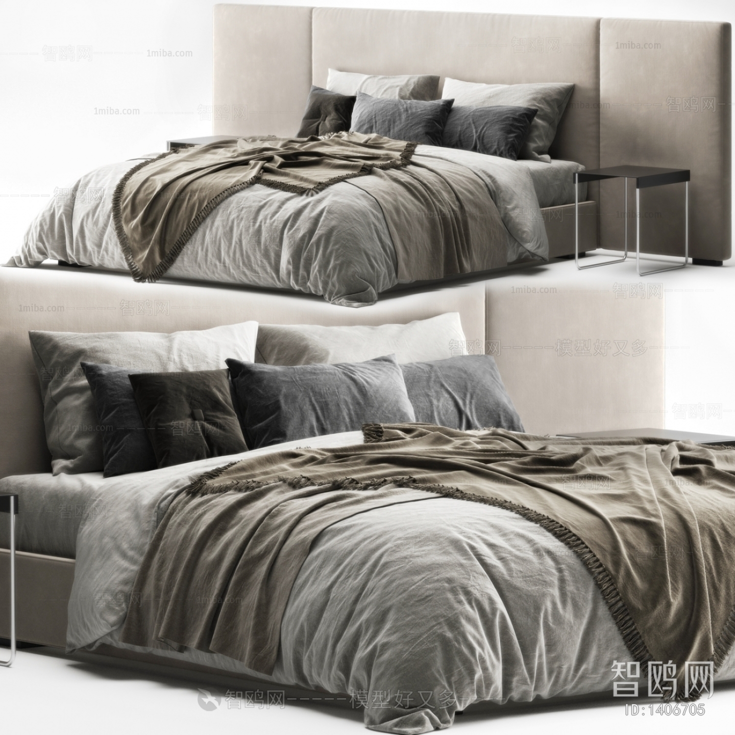 Modern Double Bed