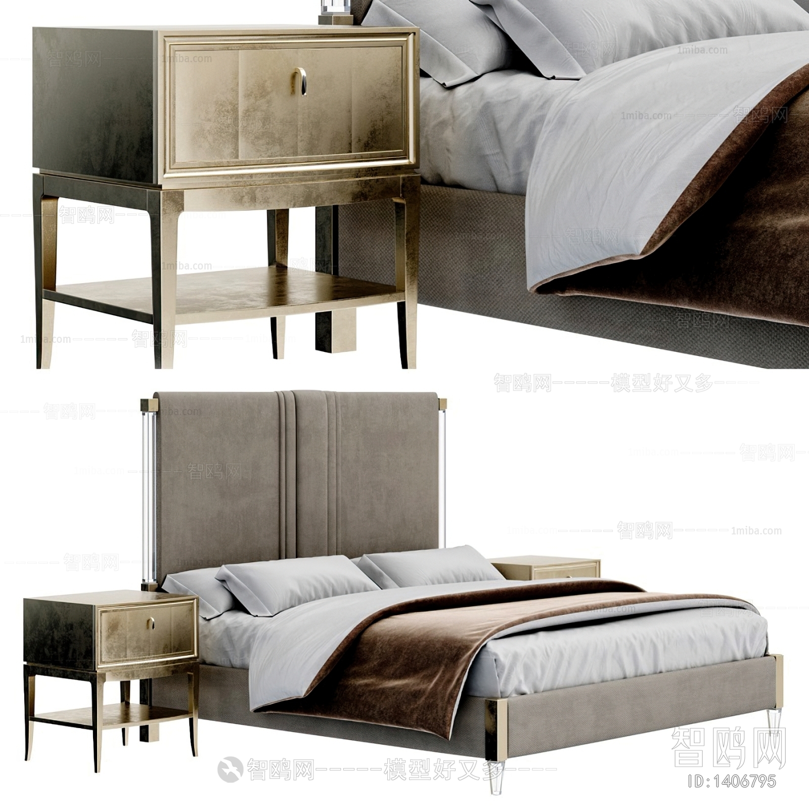 Modern Double Bed