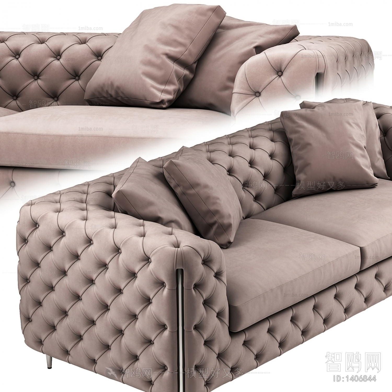 Modern Multi Person Sofa