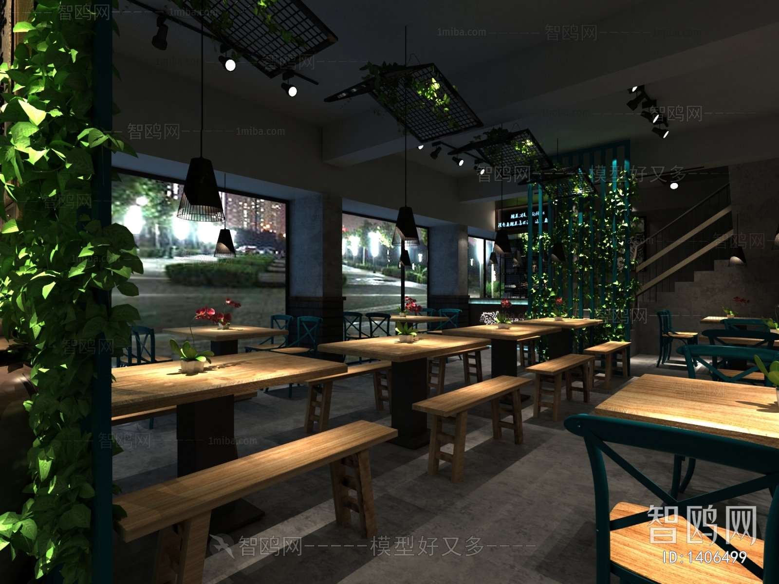 Industrial Style Restaurant