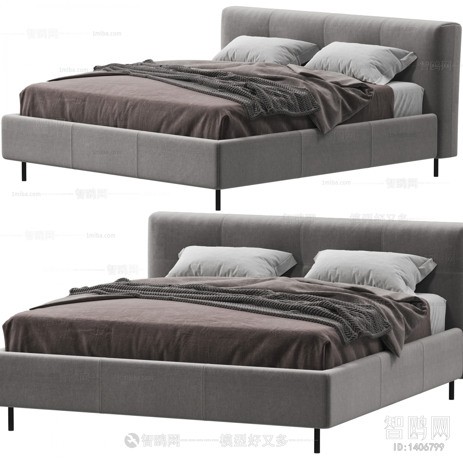 Modern Double Bed