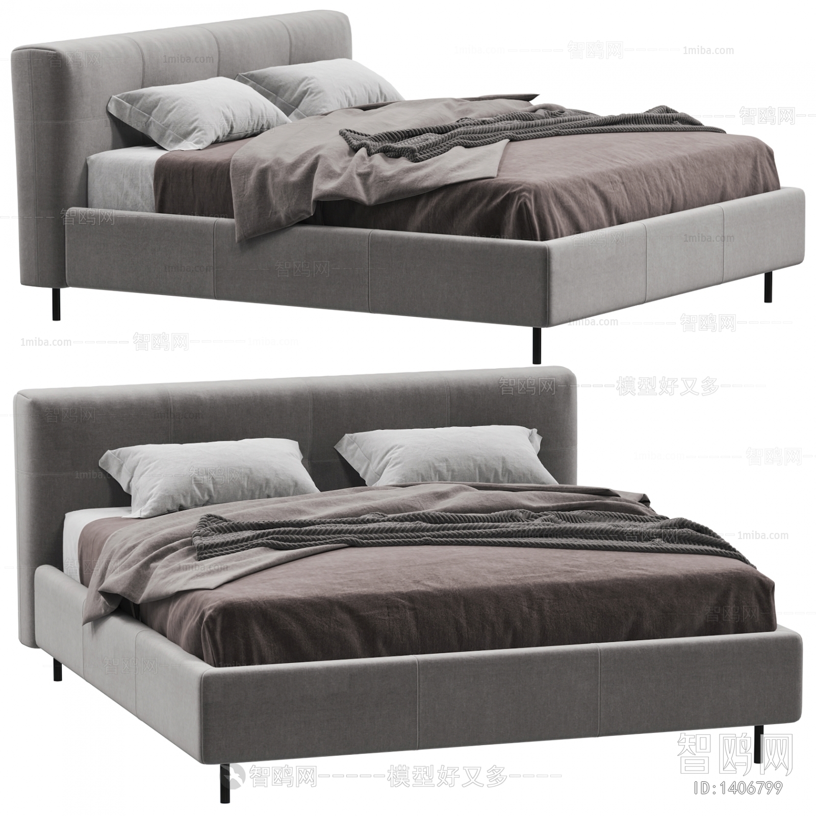 Modern Double Bed