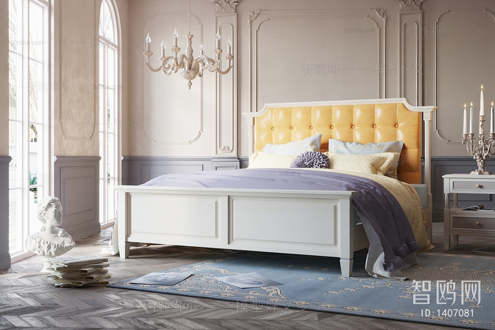 American Style Double Bed