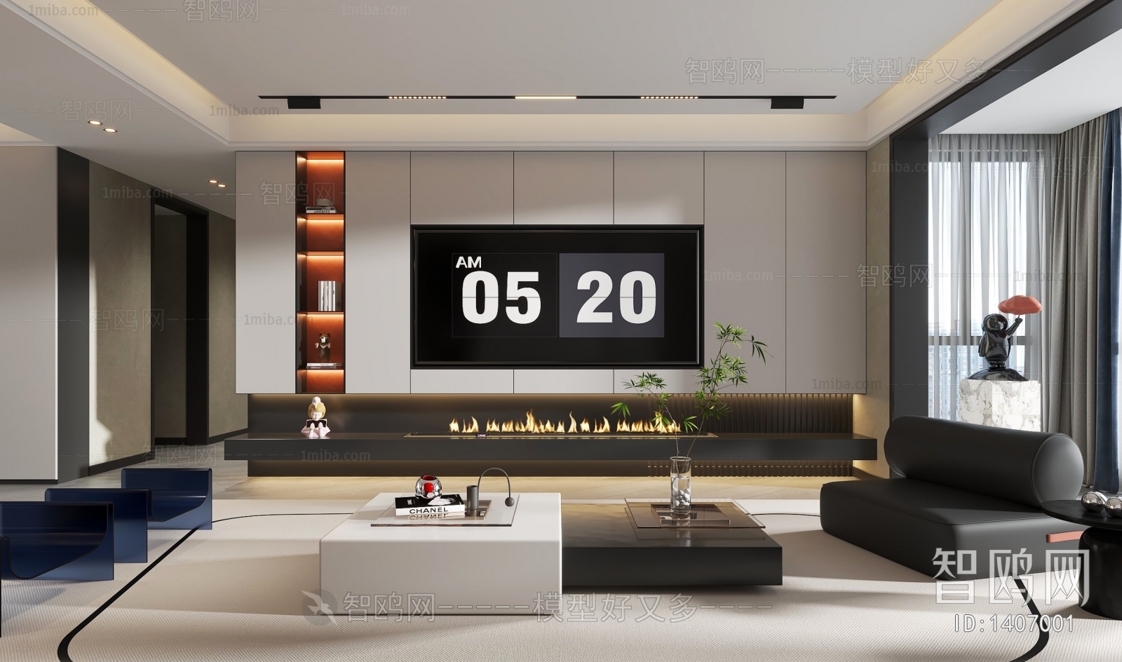 Modern A Living Room