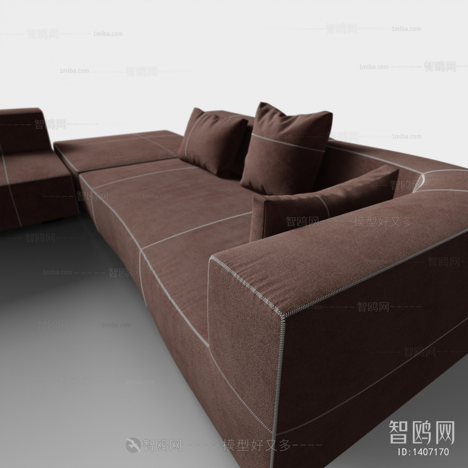 Modern Multi Person Sofa