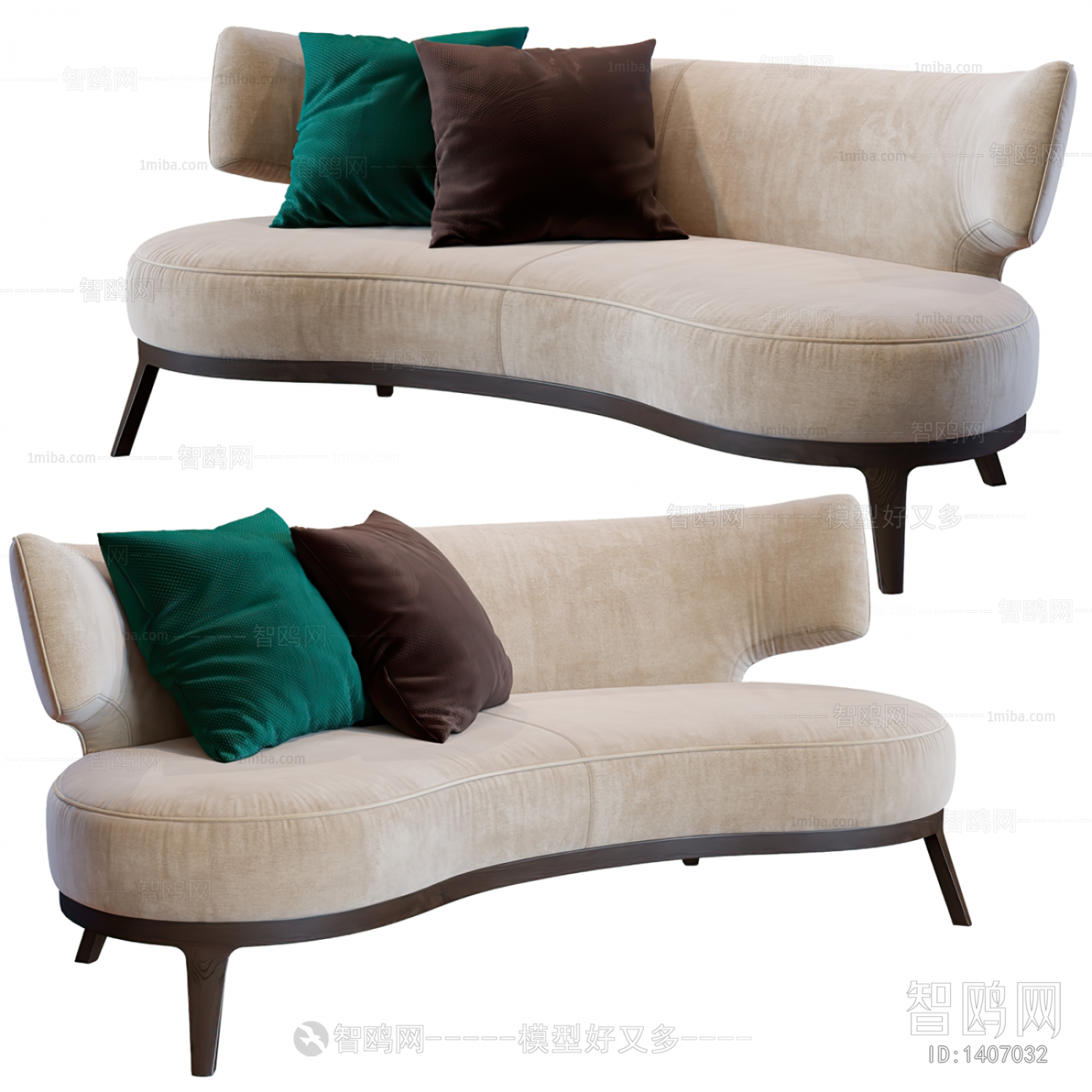 Modern Multi Person Sofa