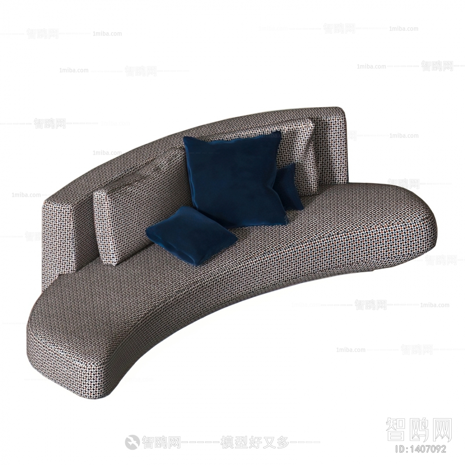 Modern Curved Sofa