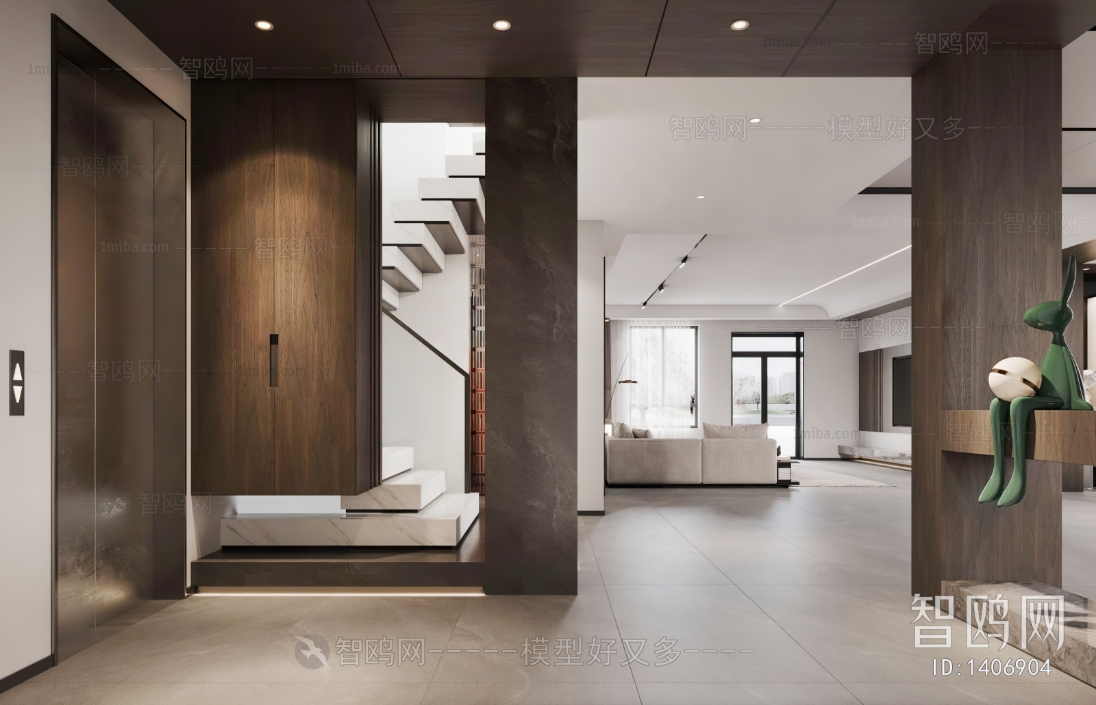 Modern Hallway