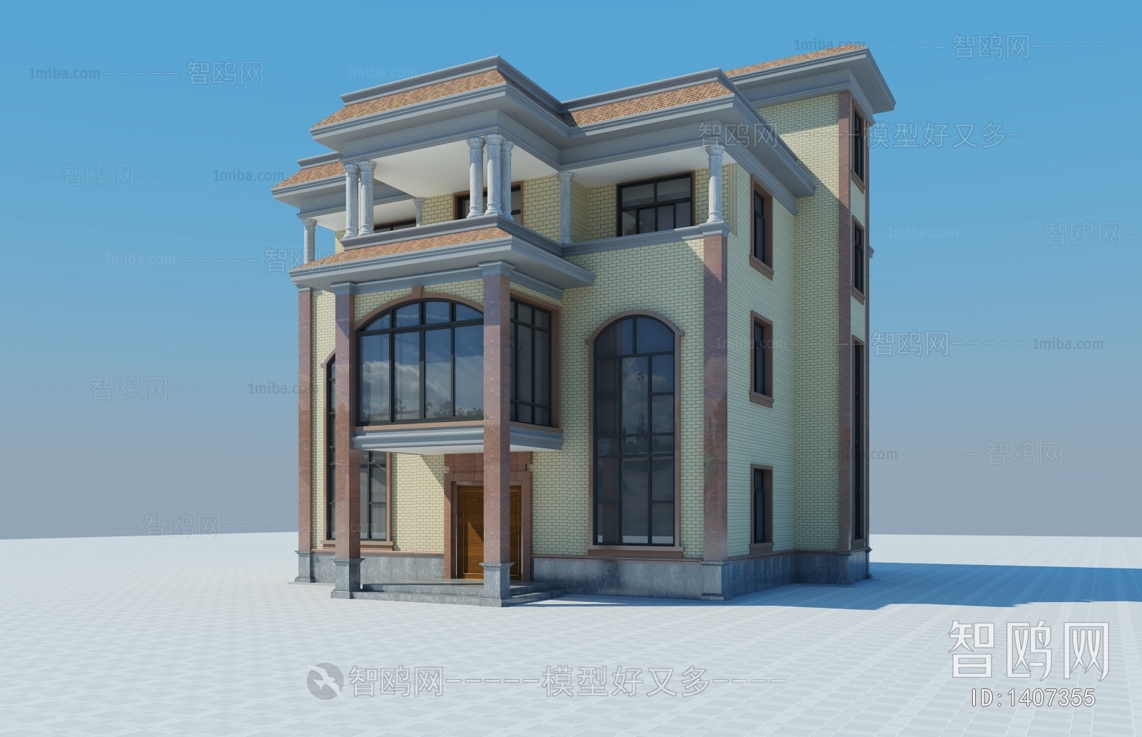 Modern European Style Villa Appearance