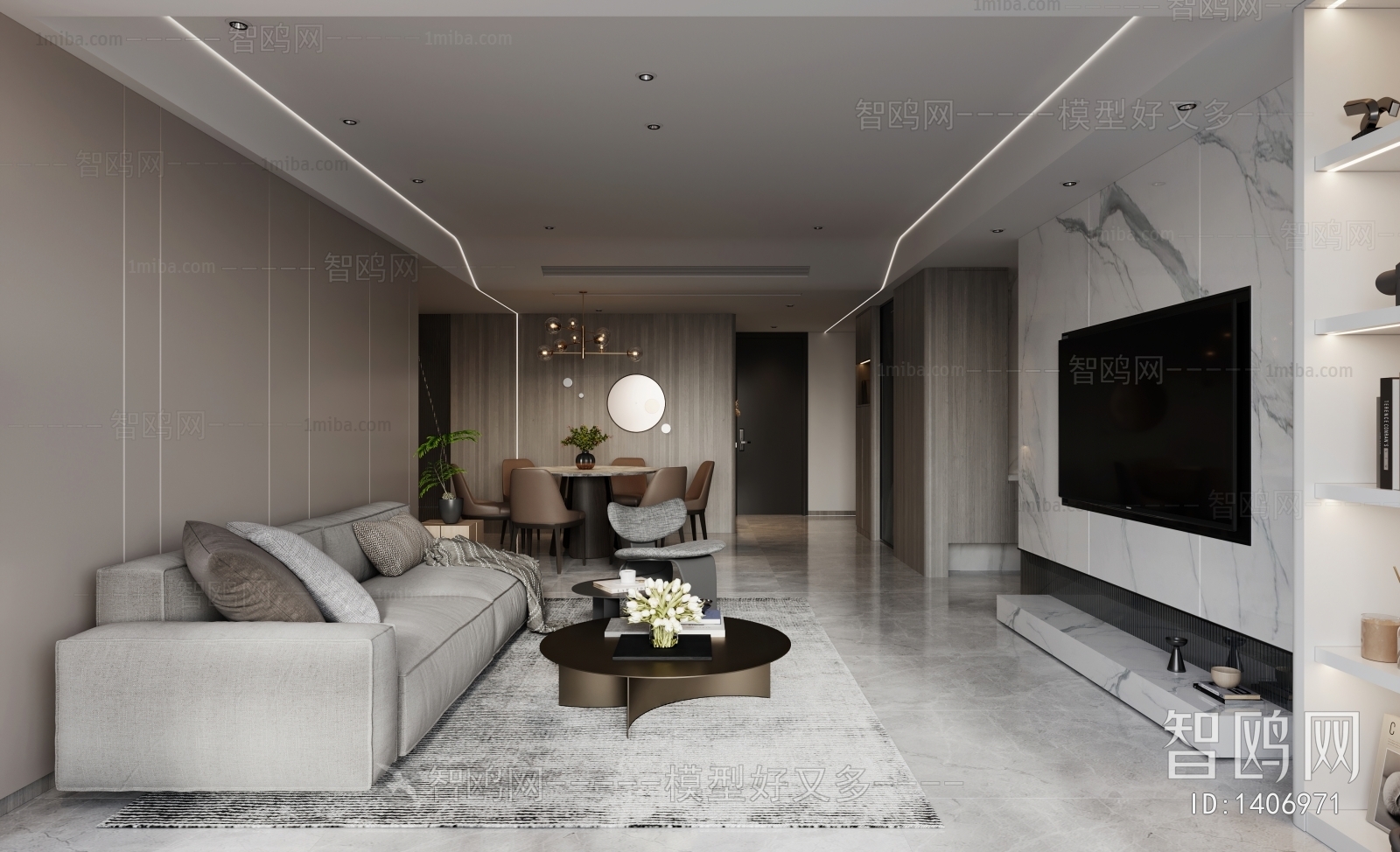 Modern A Living Room