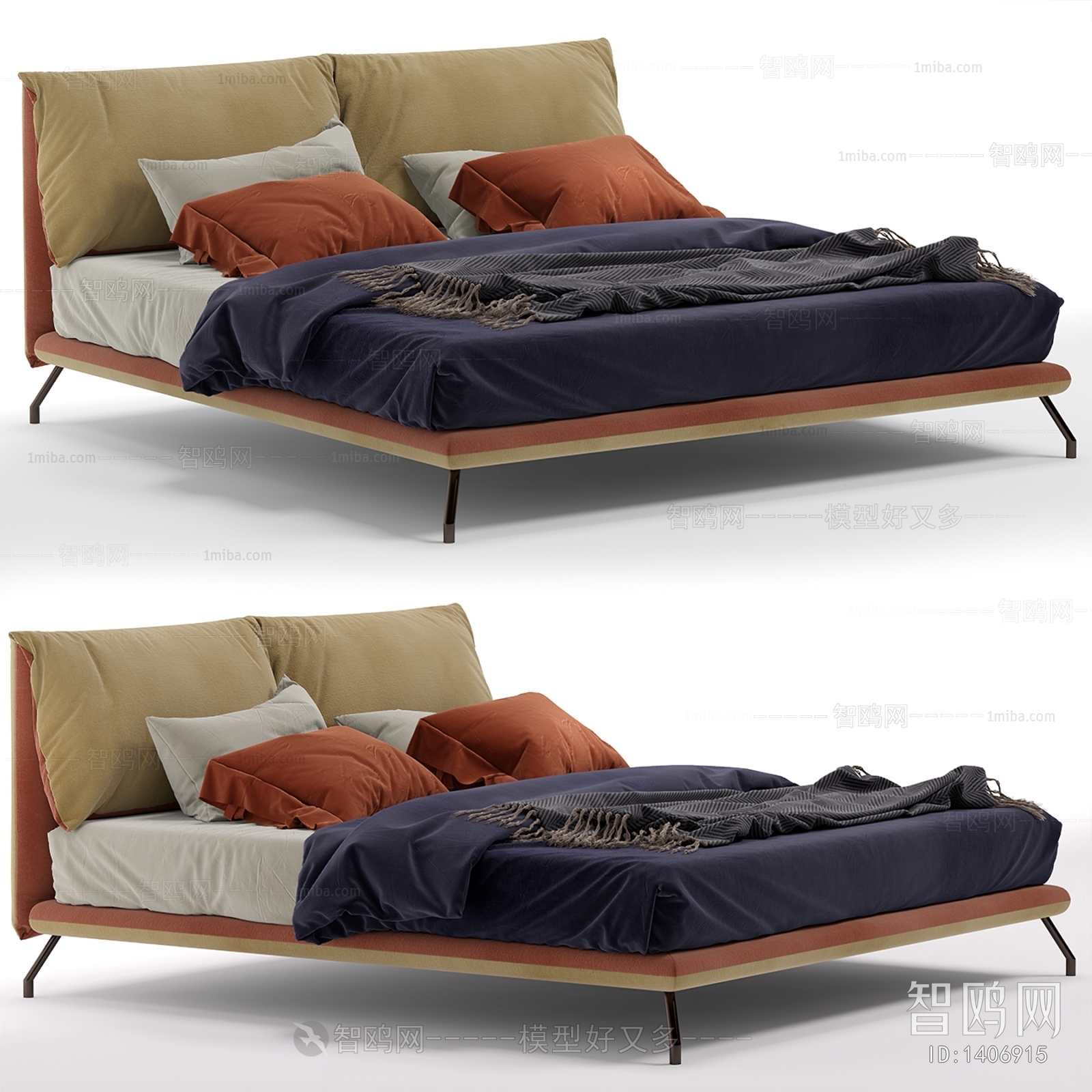 Modern Double Bed