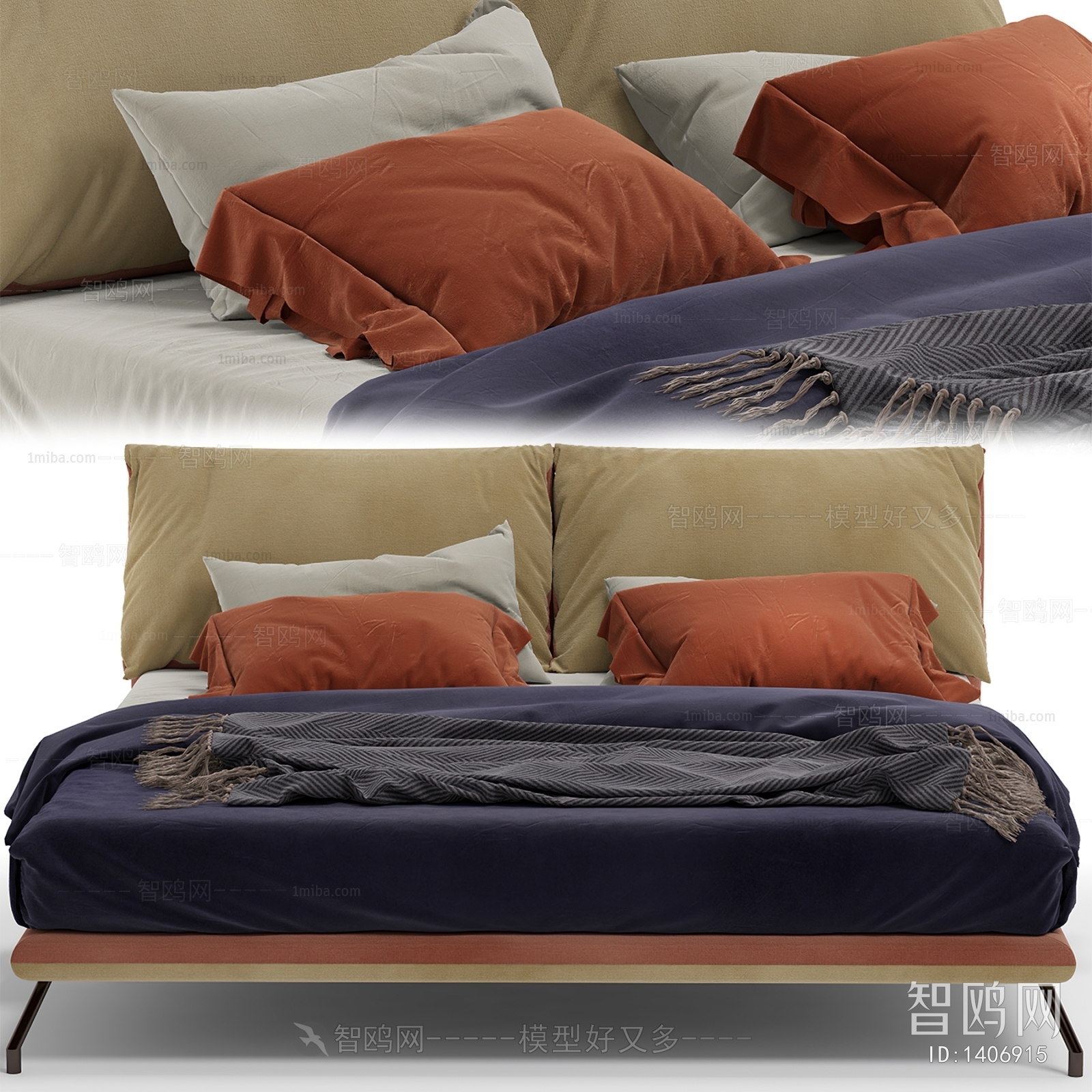 Modern Double Bed