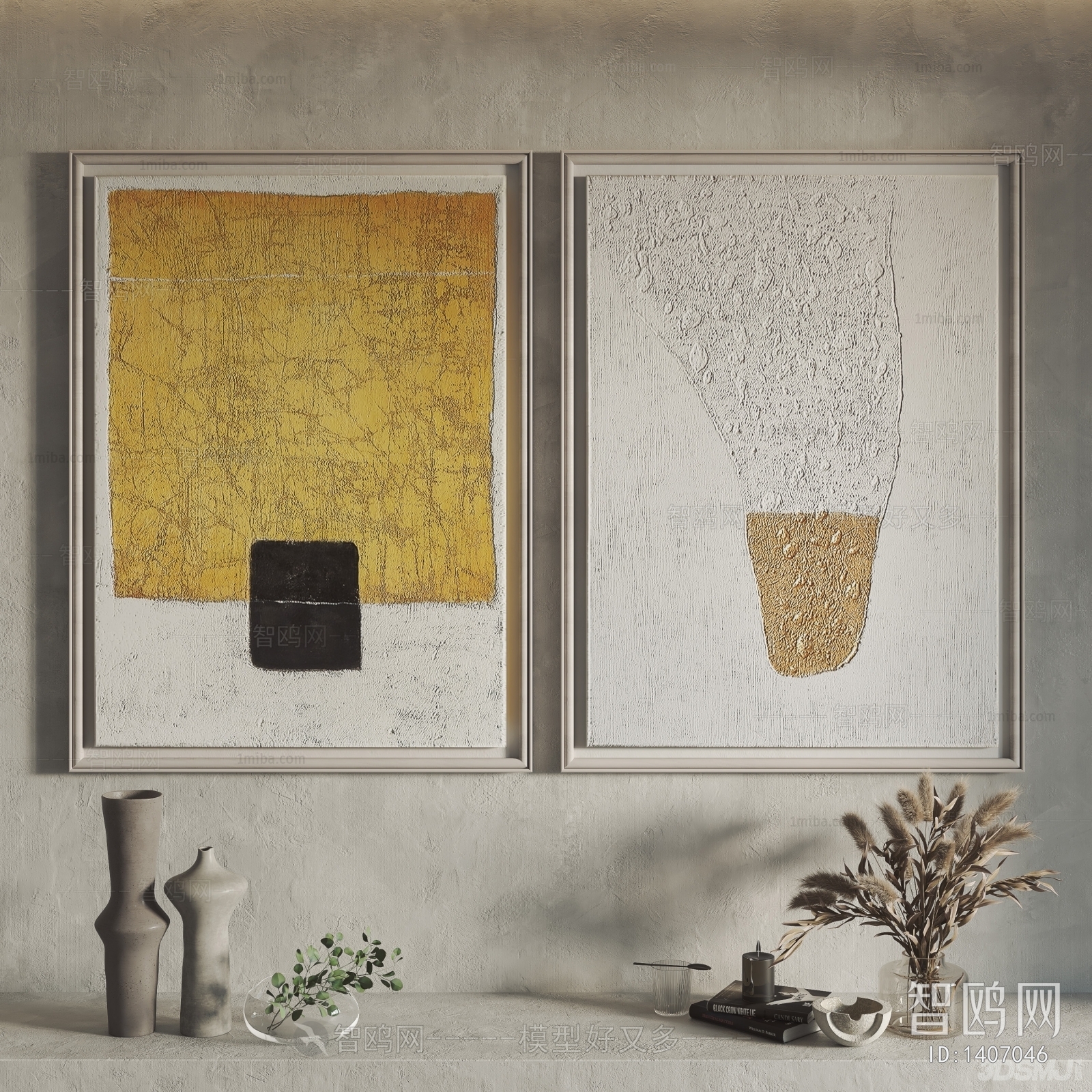 Wabi-sabi Style Painting