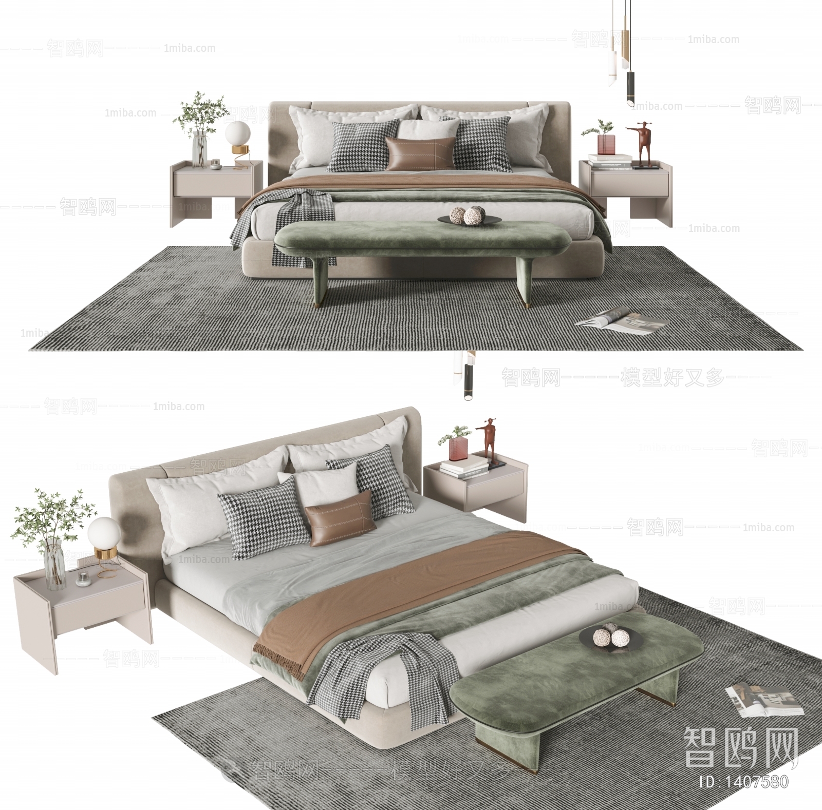 Modern Double Bed