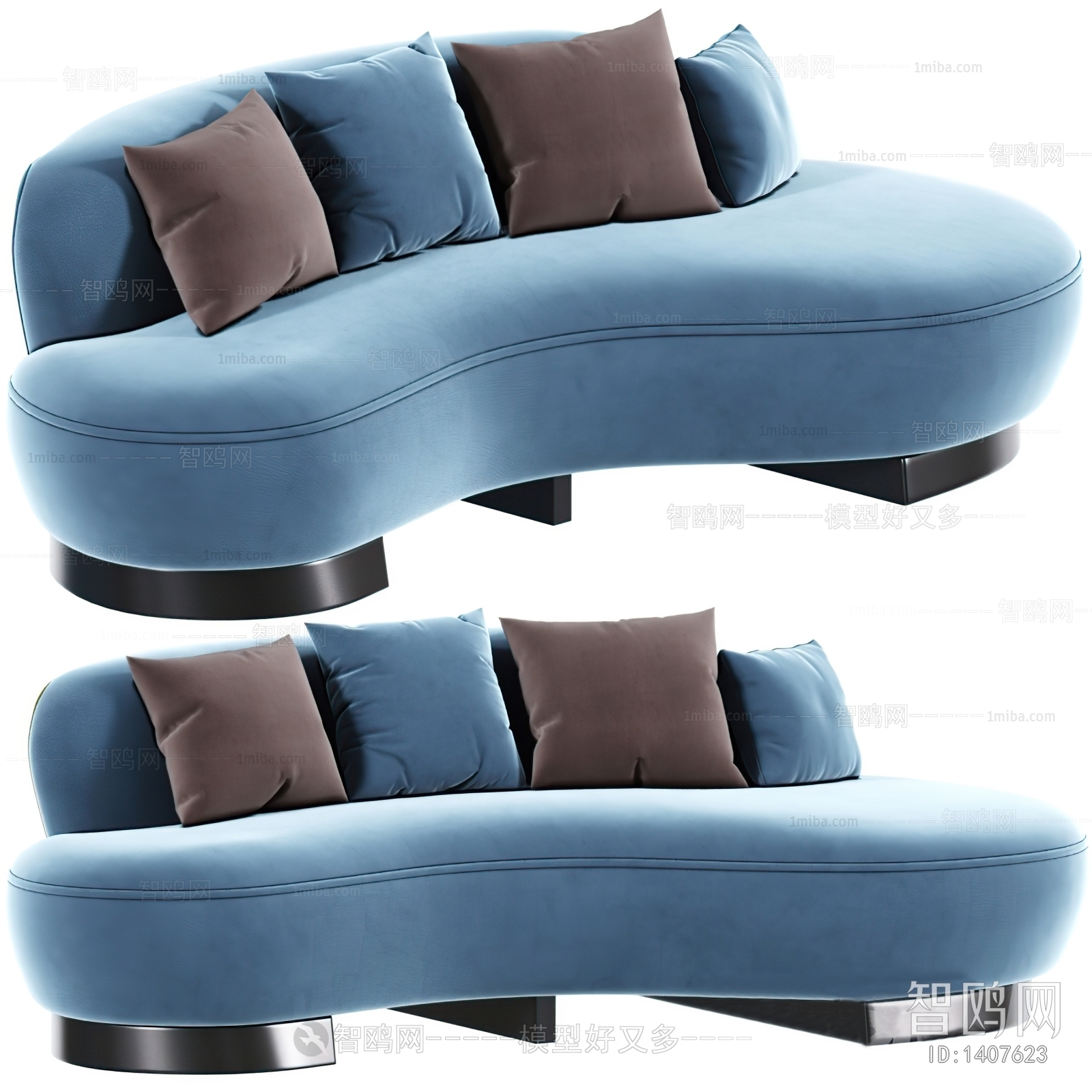 Modern Multi Person Sofa