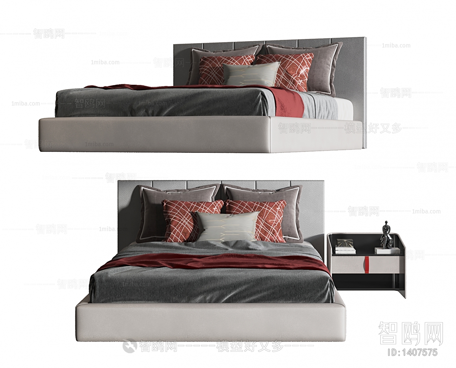 Modern Double Bed