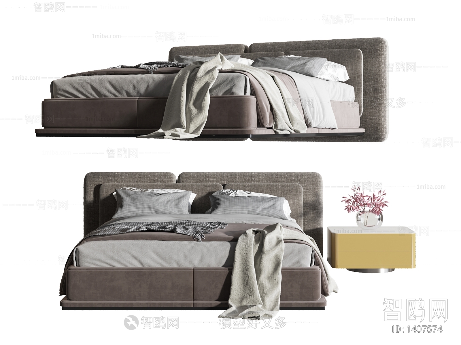 Modern Double Bed