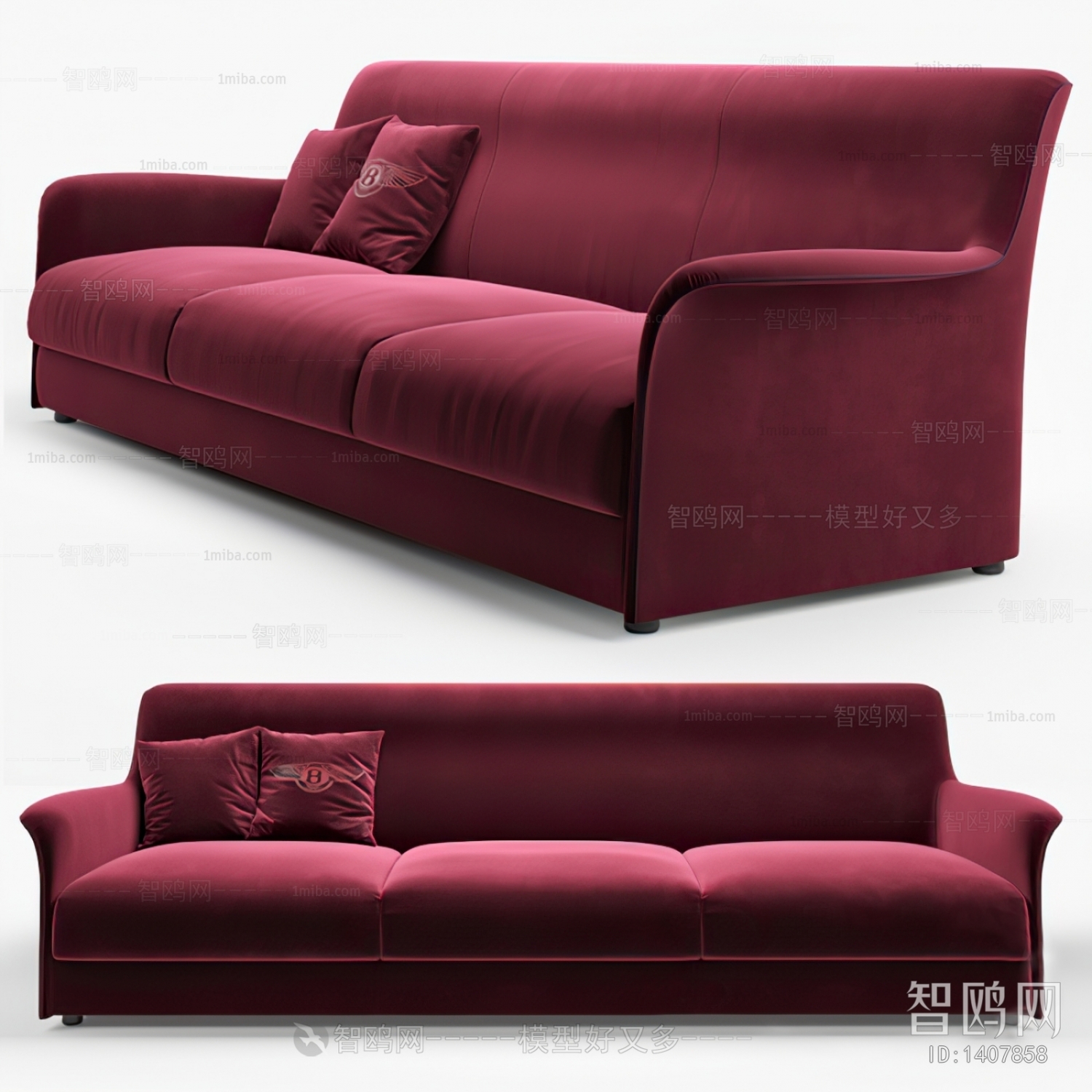 Modern Three-seat Sofa