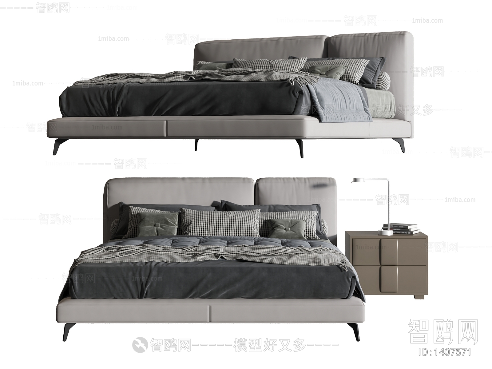 Modern Double Bed