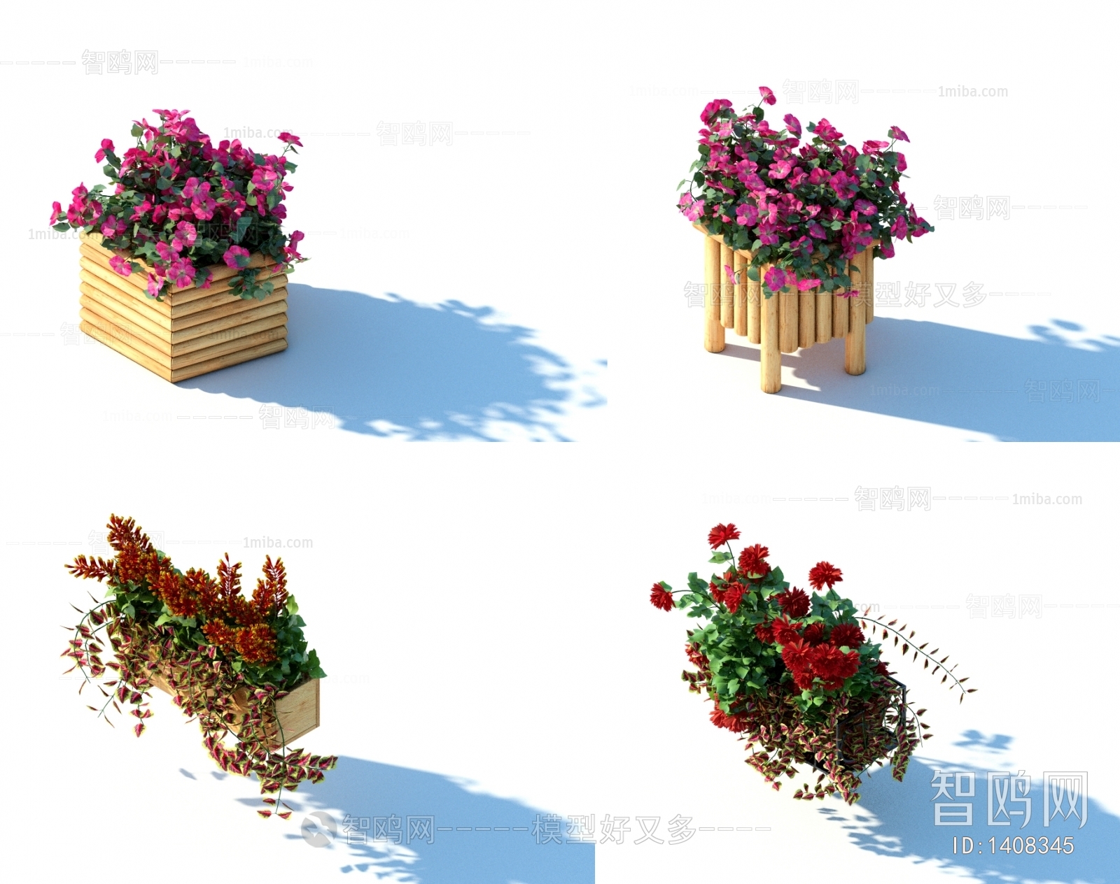 Modern Flower Shelf