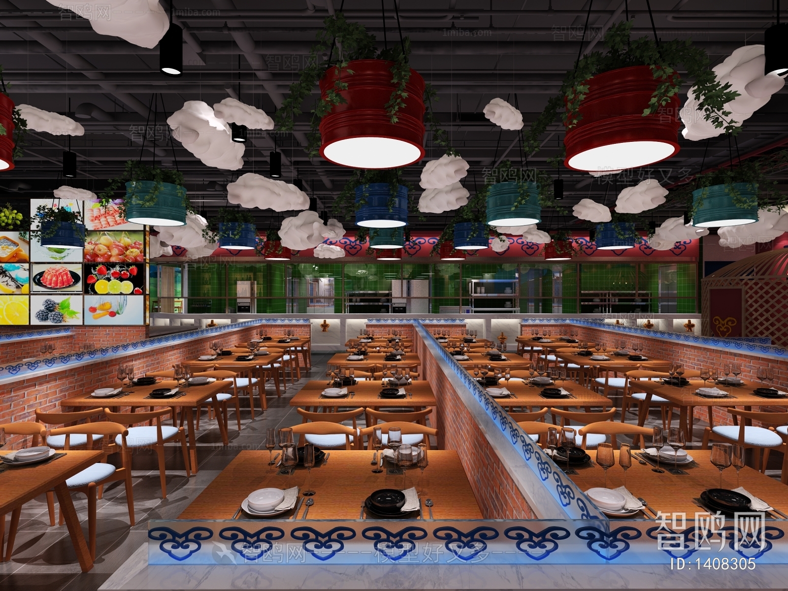 Industrial Style Restaurant