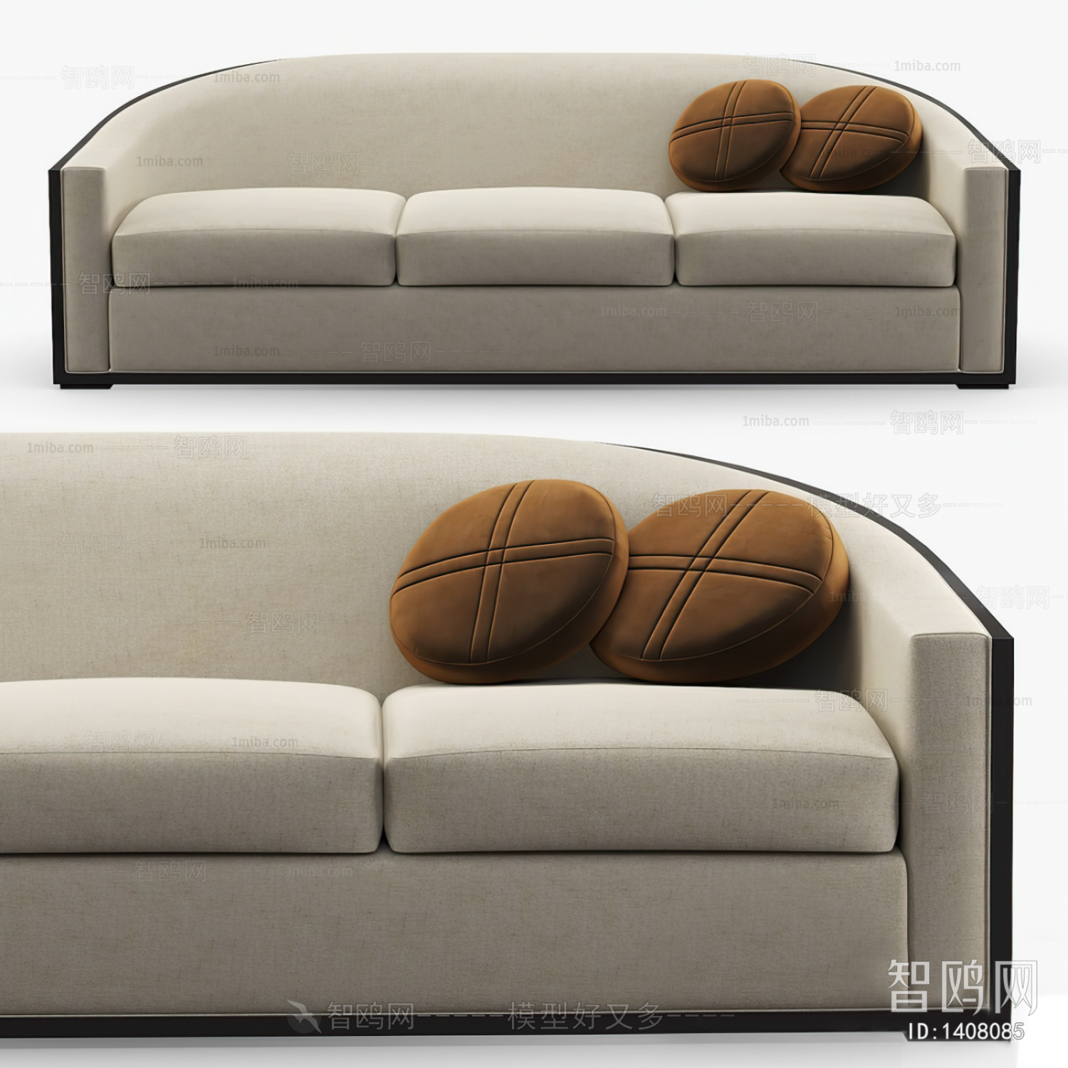 Modern Three-seat Sofa