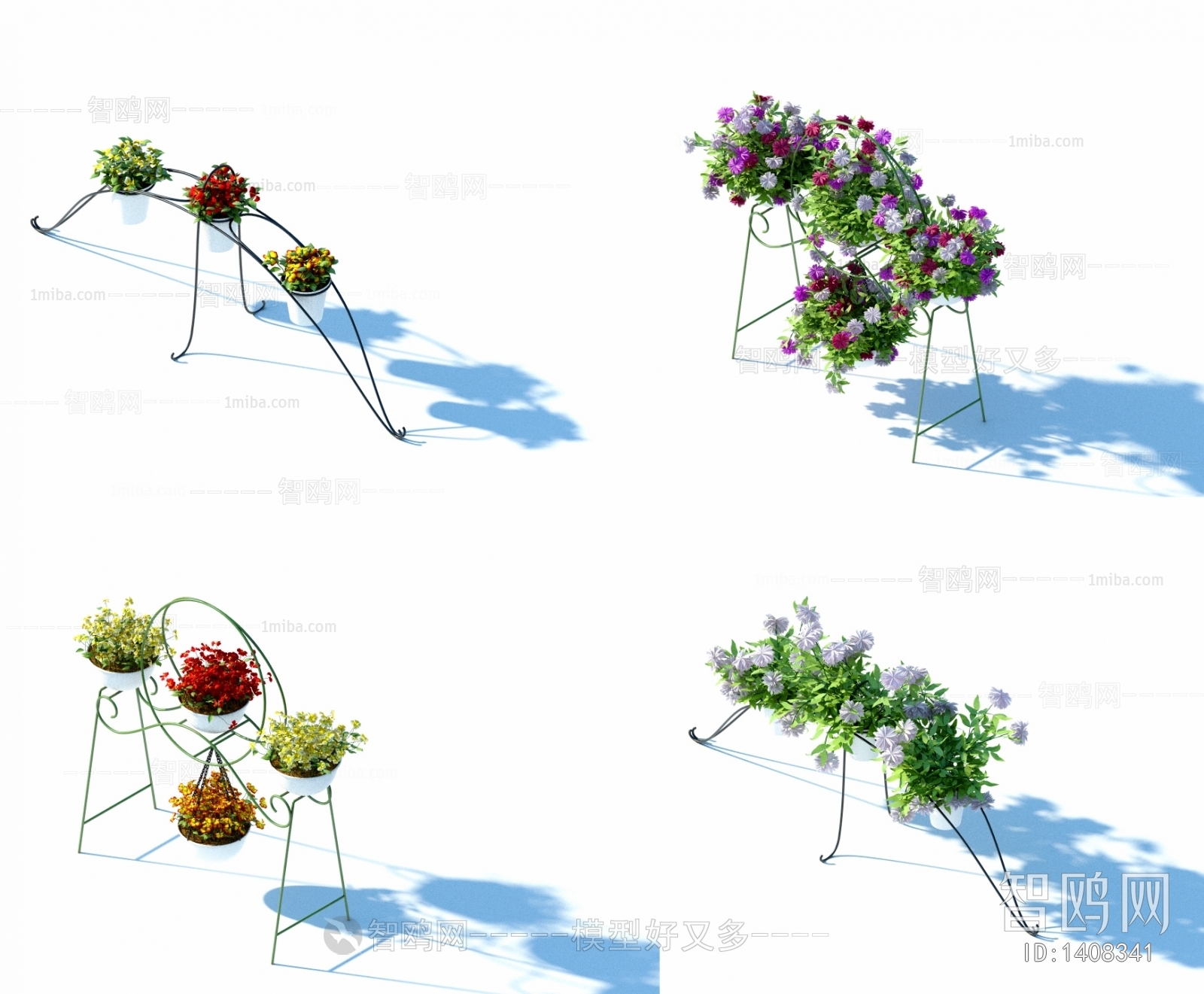 Modern Flower Shelf