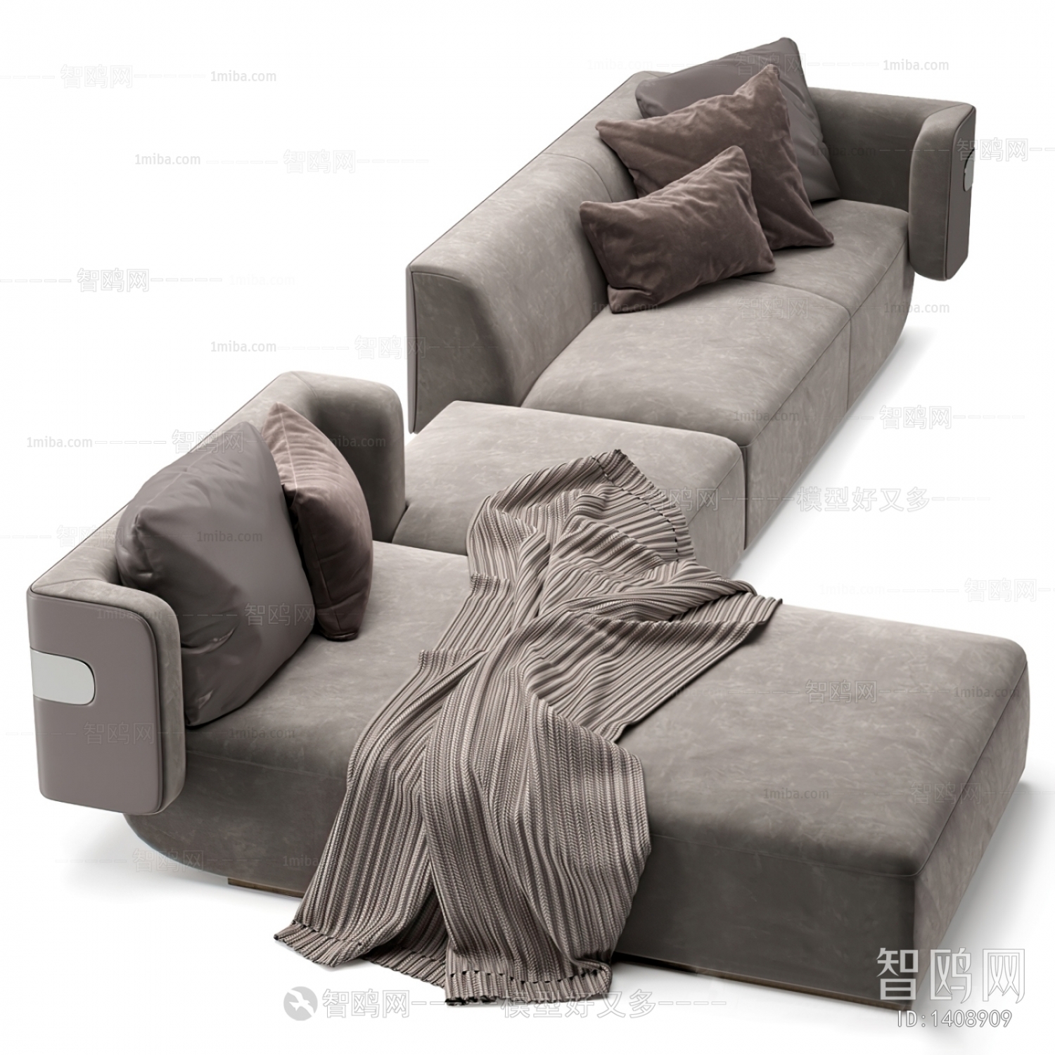 Modern Multi Person Sofa