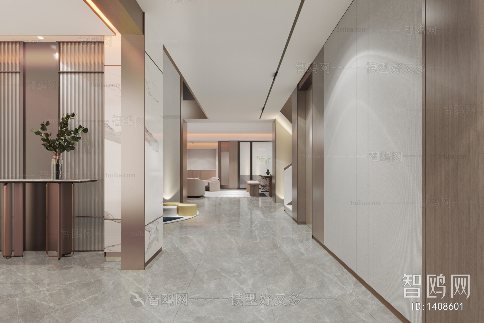 Modern Hallway