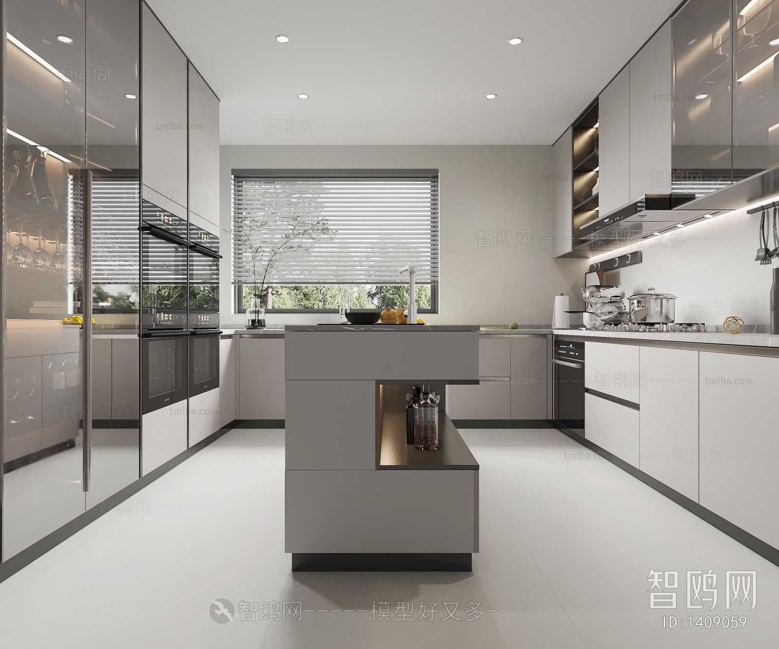 Modern The Kitchen