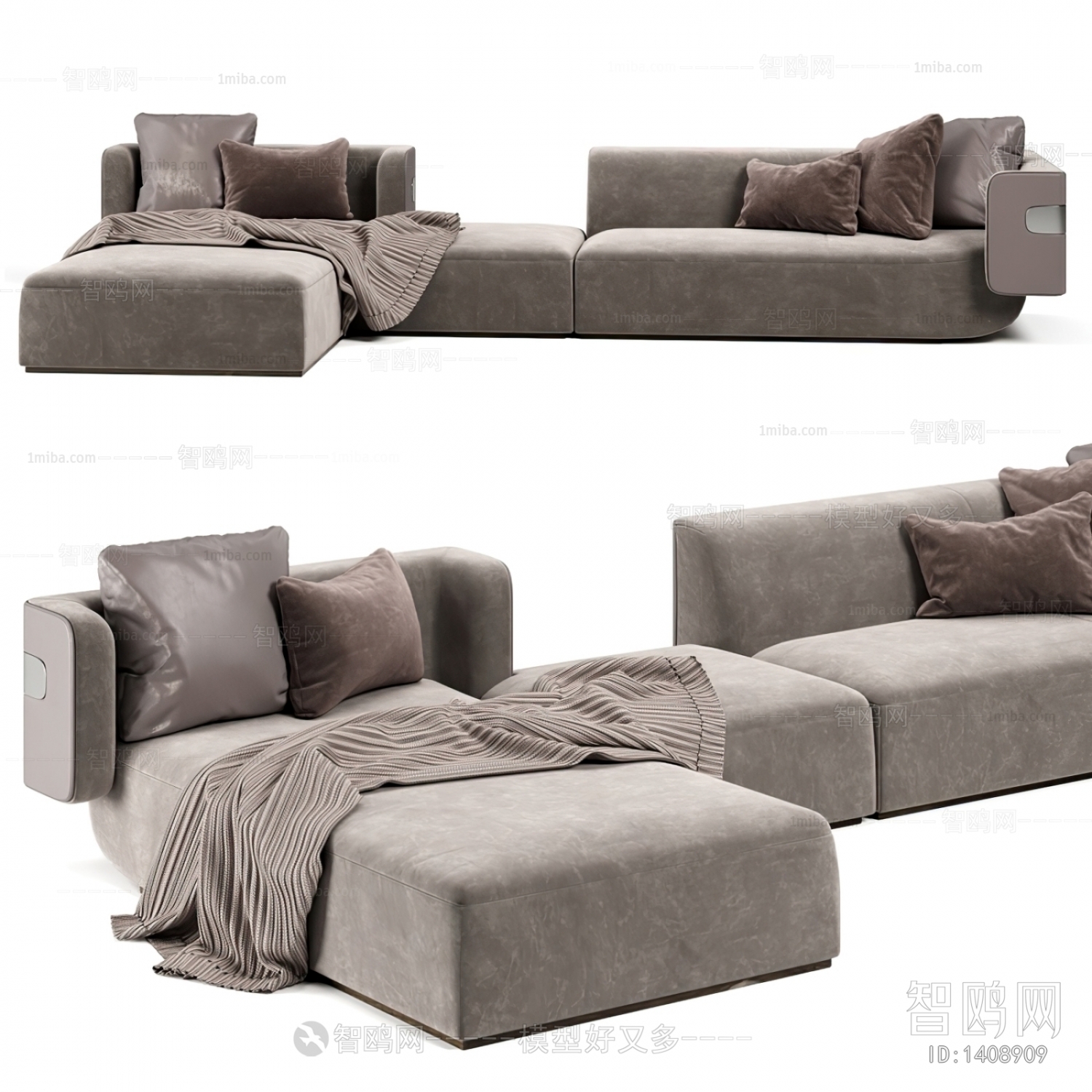 Modern Multi Person Sofa