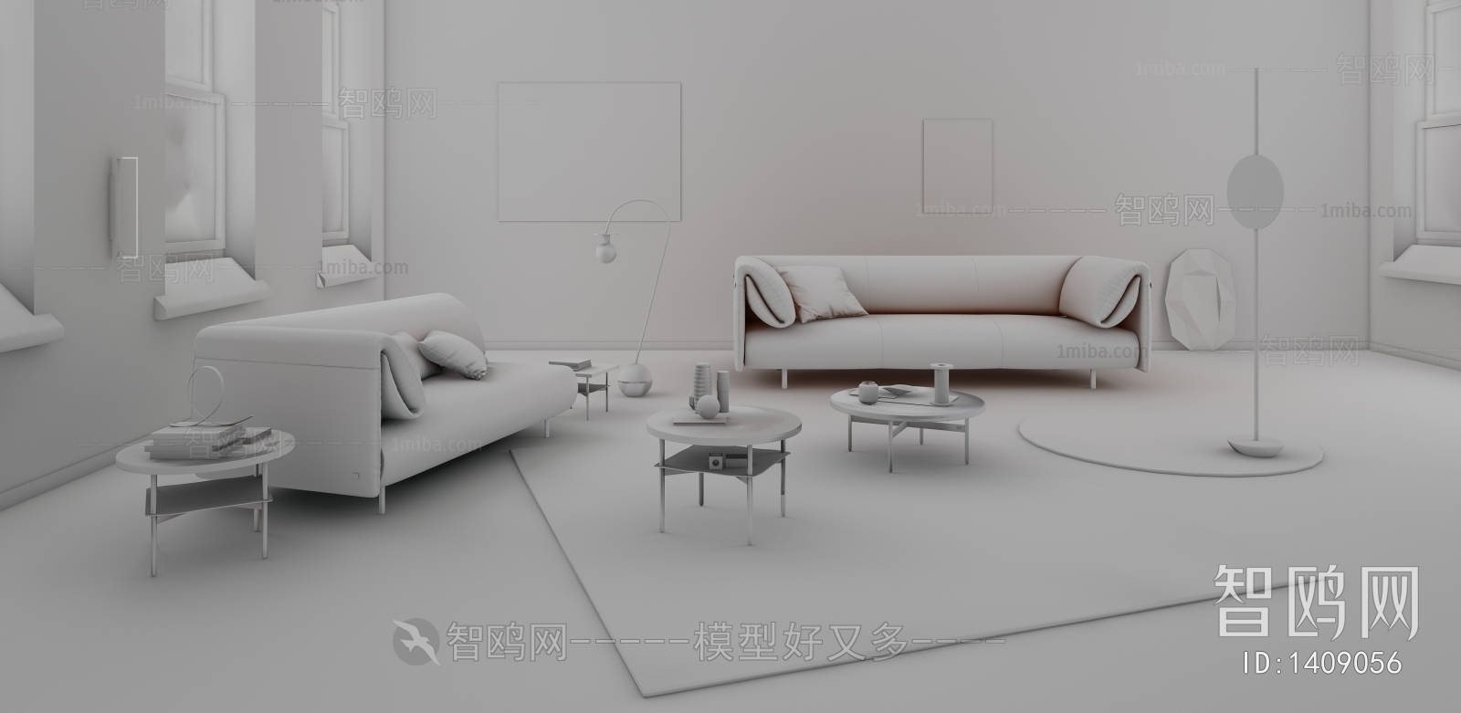 Nordic Style Sofa Combination