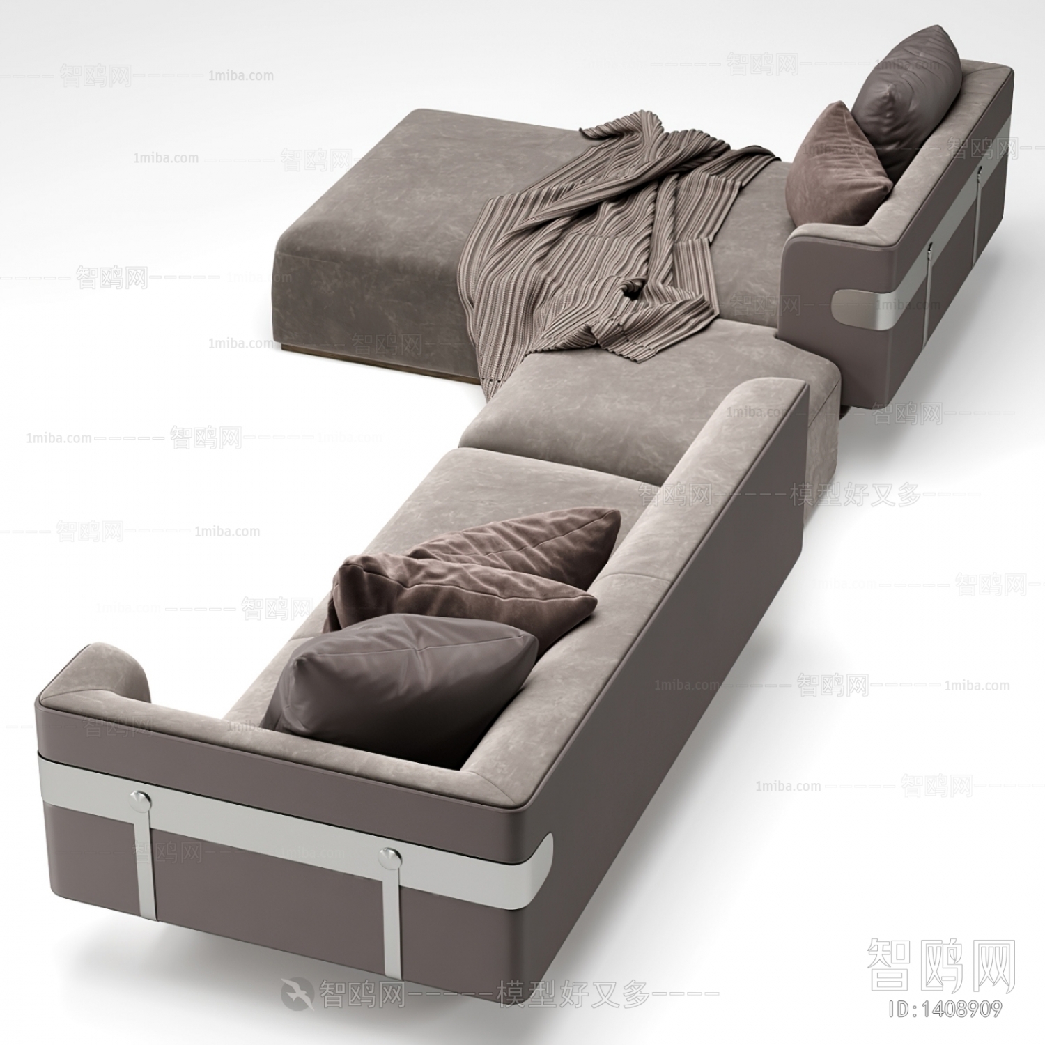 Modern Multi Person Sofa