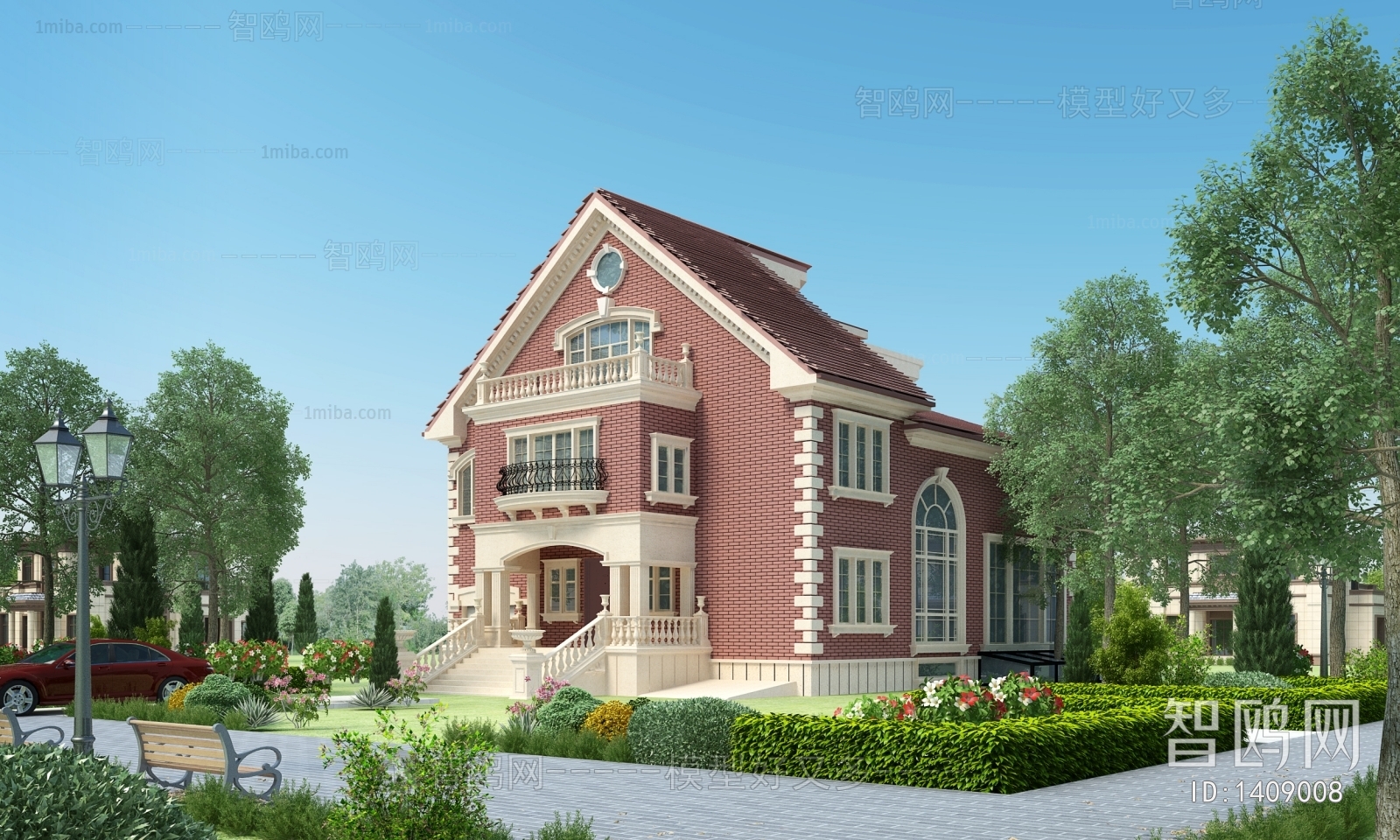 European Style Villa Appearance