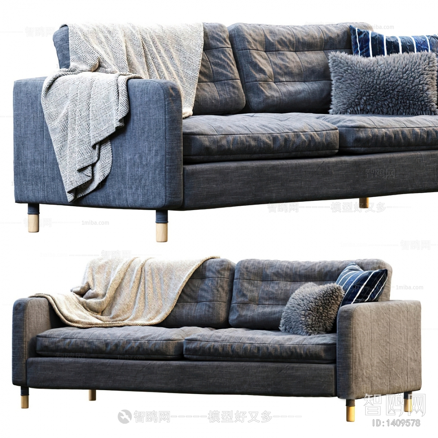 Modern Multi Person Sofa