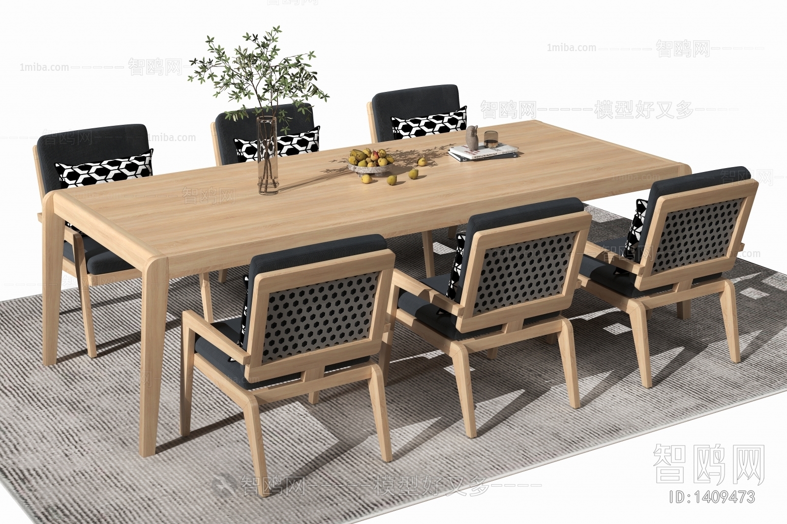 Nordic Style Dining Table And Chairs