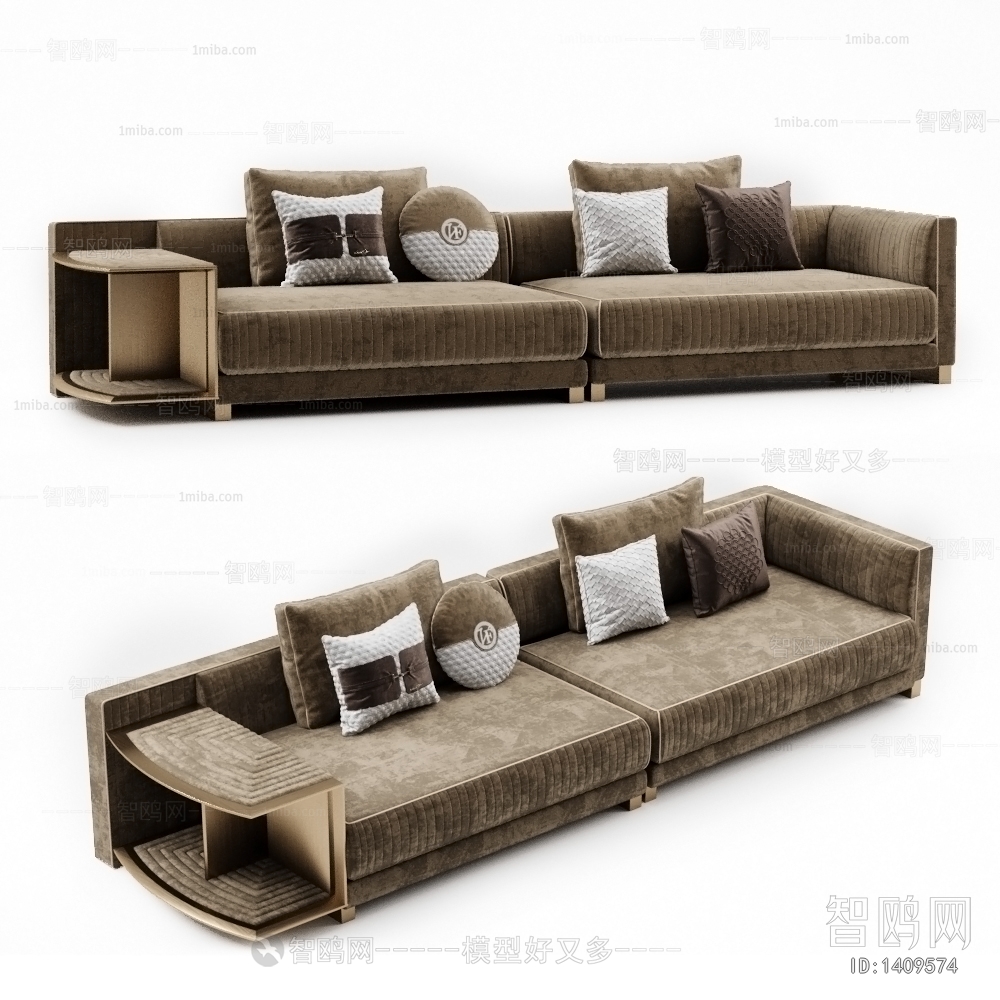 Modern Multi Person Sofa