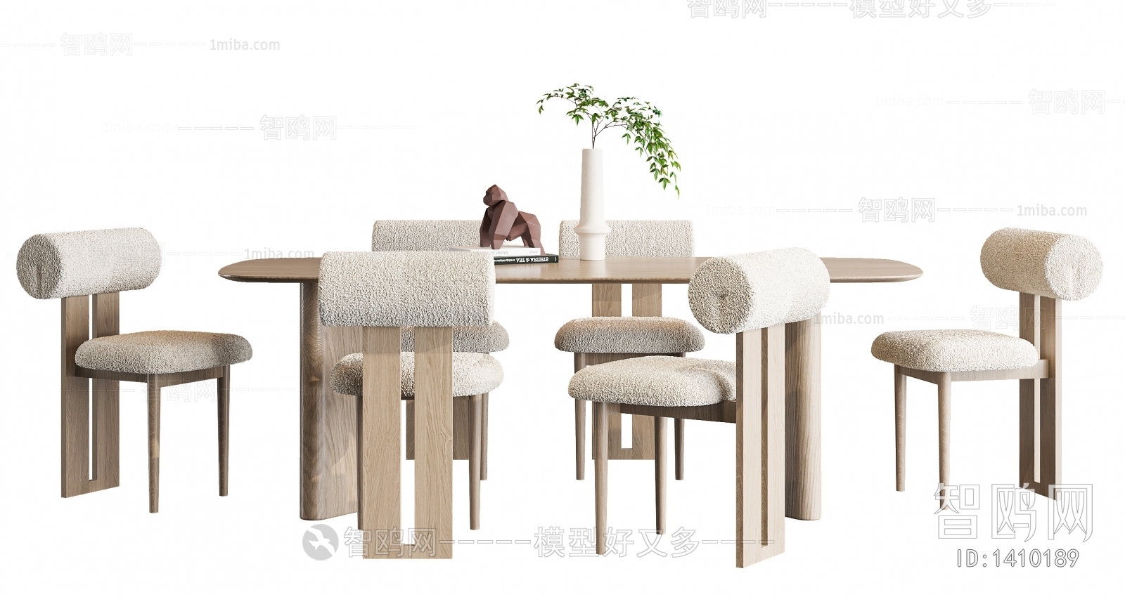 Modern Nordic Style Dining Table And Chairs