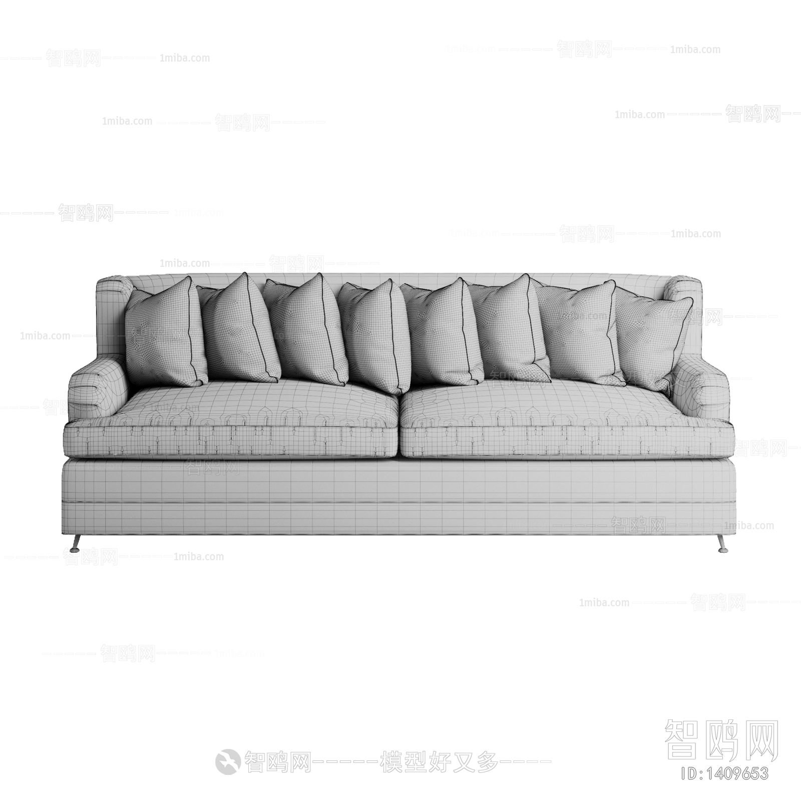 Simple European Style A Sofa For Two