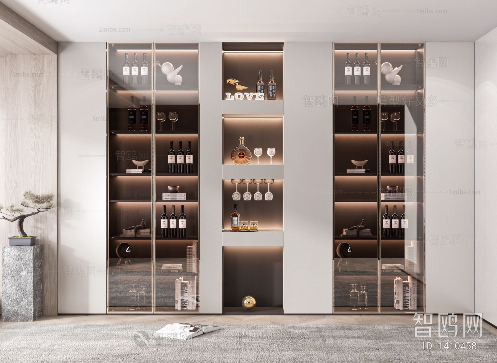 Modern Wine Cabinet