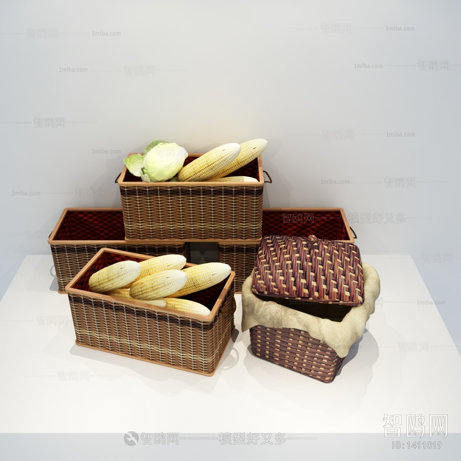 New Chinese Style Storage Basket