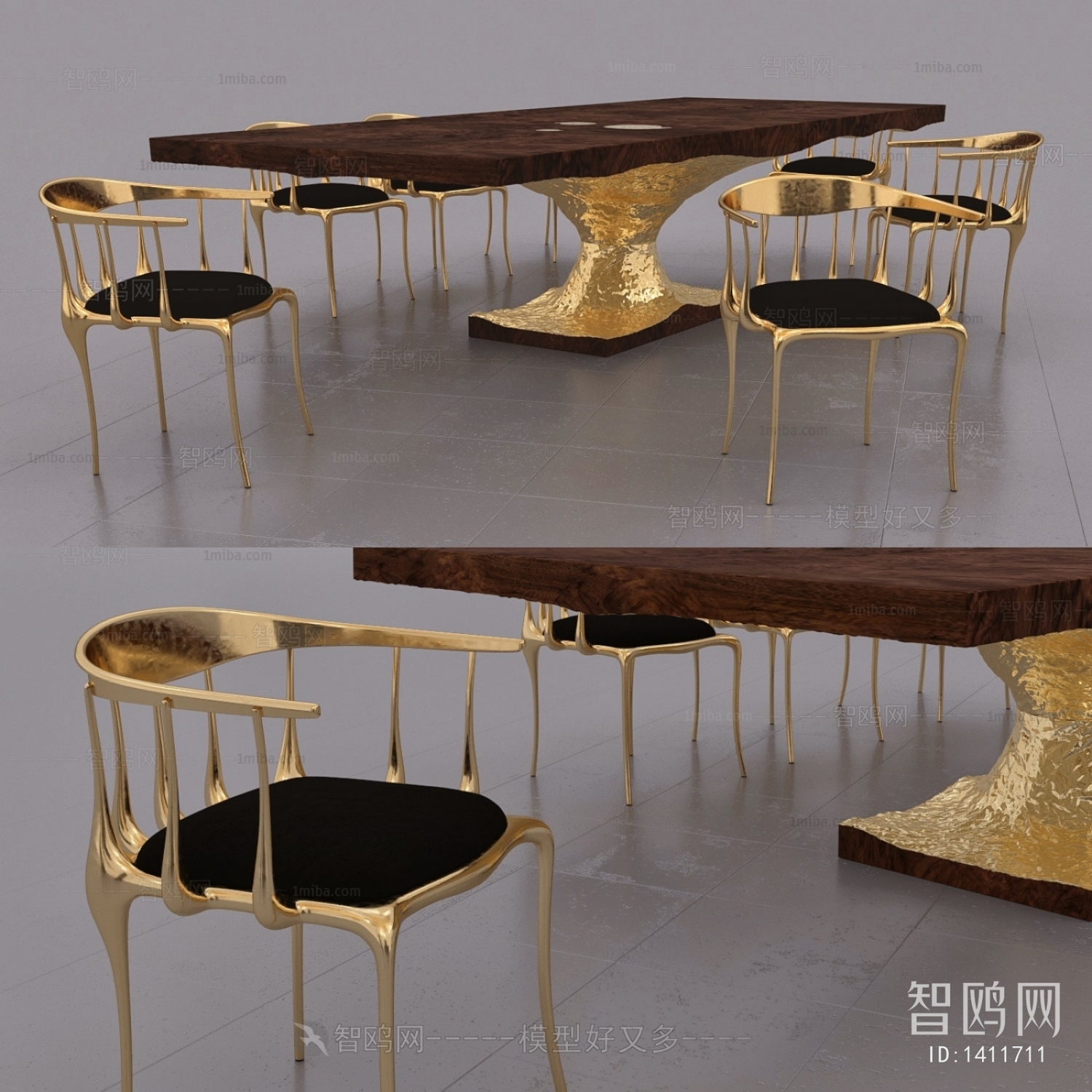 Post Modern Style Leisure Table And Chair