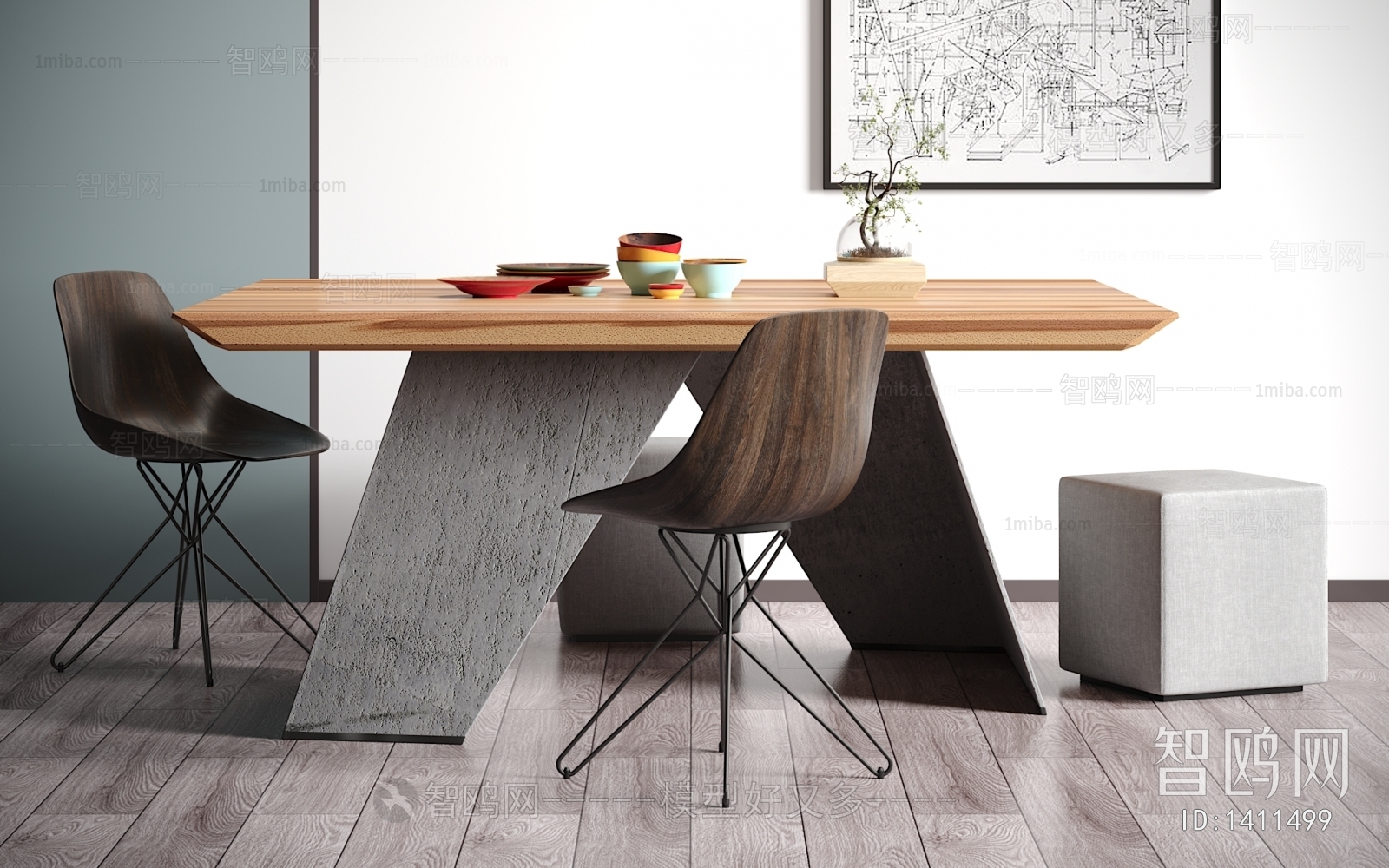 Modern Dining Table And Chairs