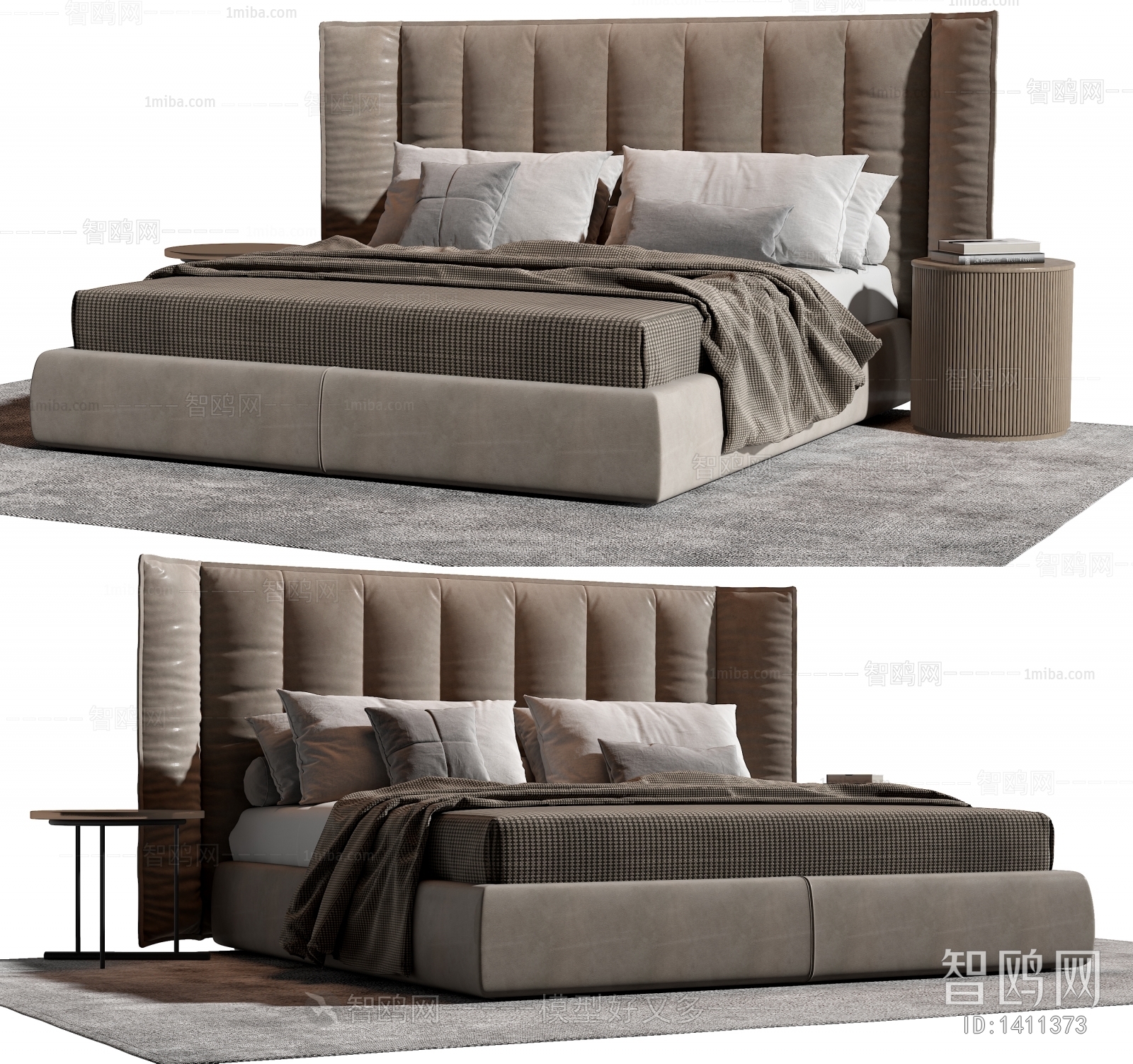 Modern Double Bed